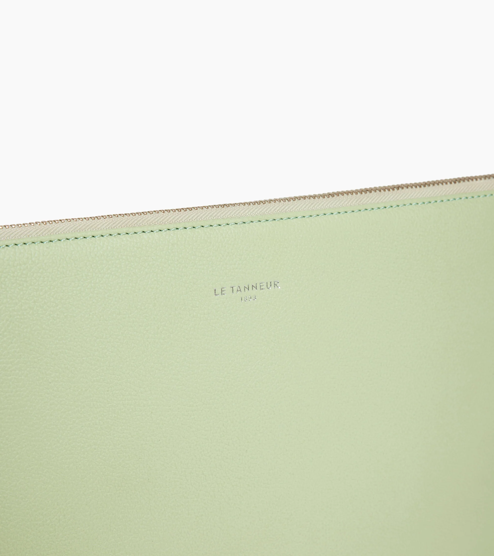 14" laptop sleeve in grained leather - Image 2