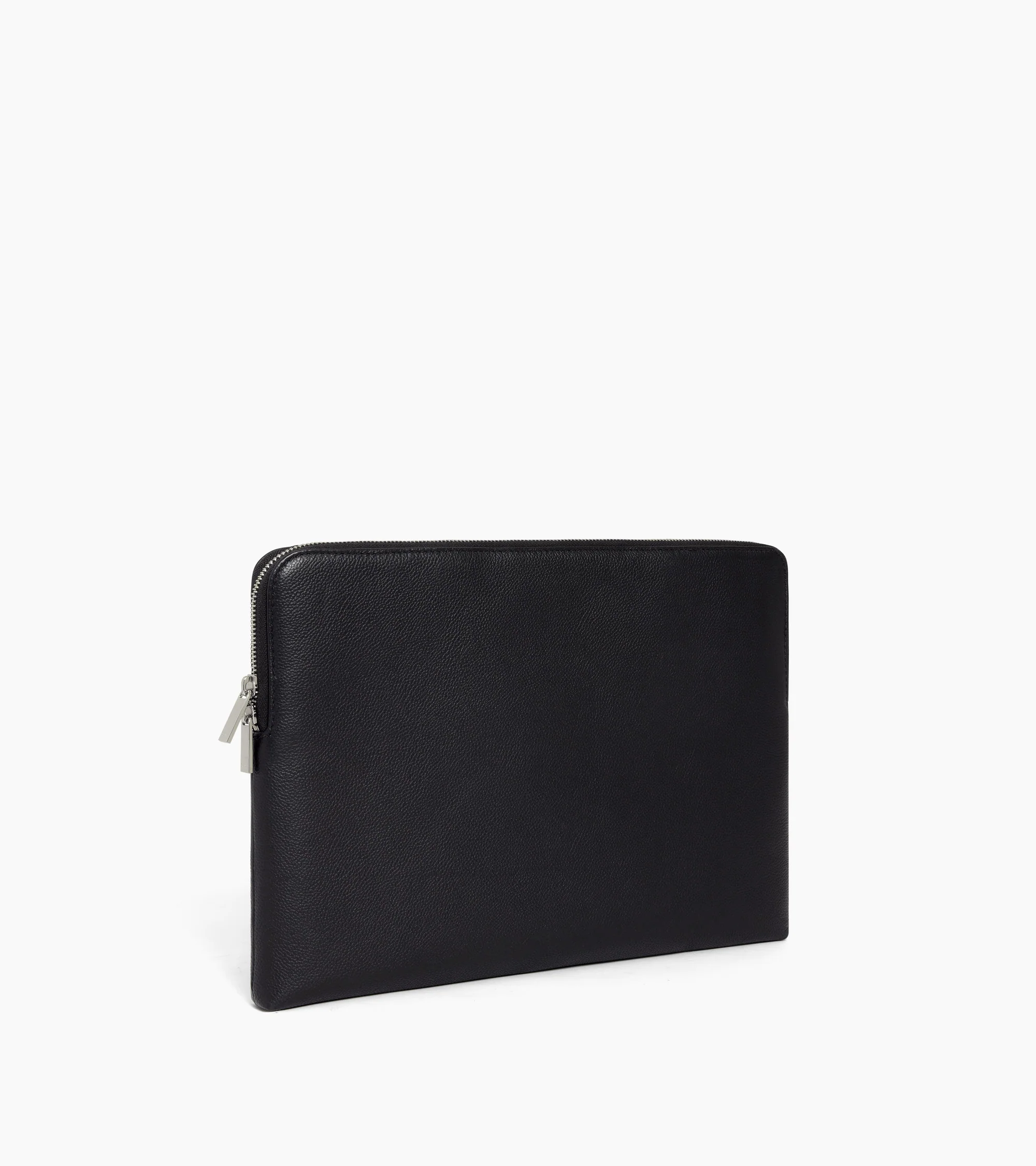 14" laptop sleeve in grained leather - Image 4