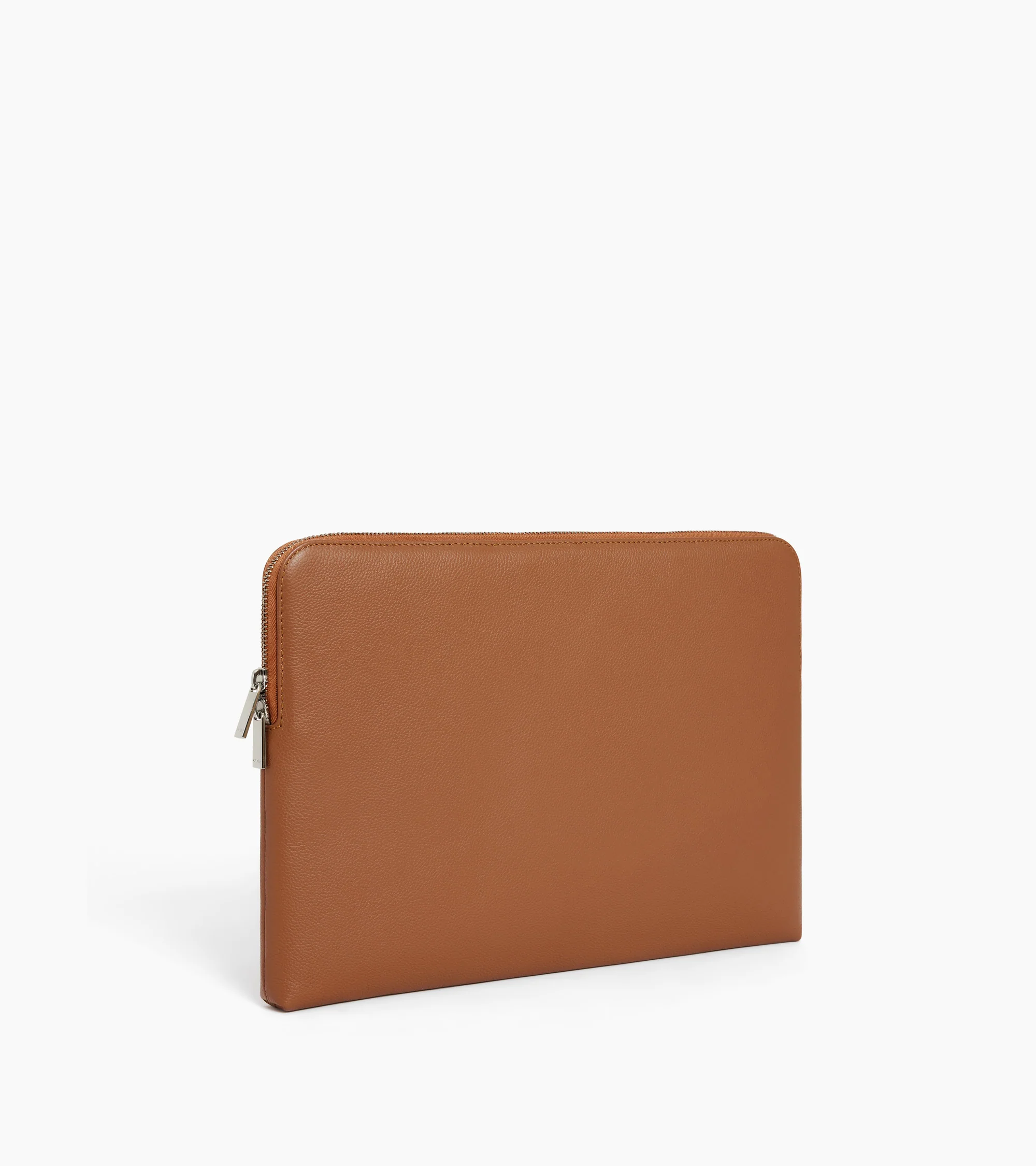 14" laptop sleeve in grained leather - Image 4