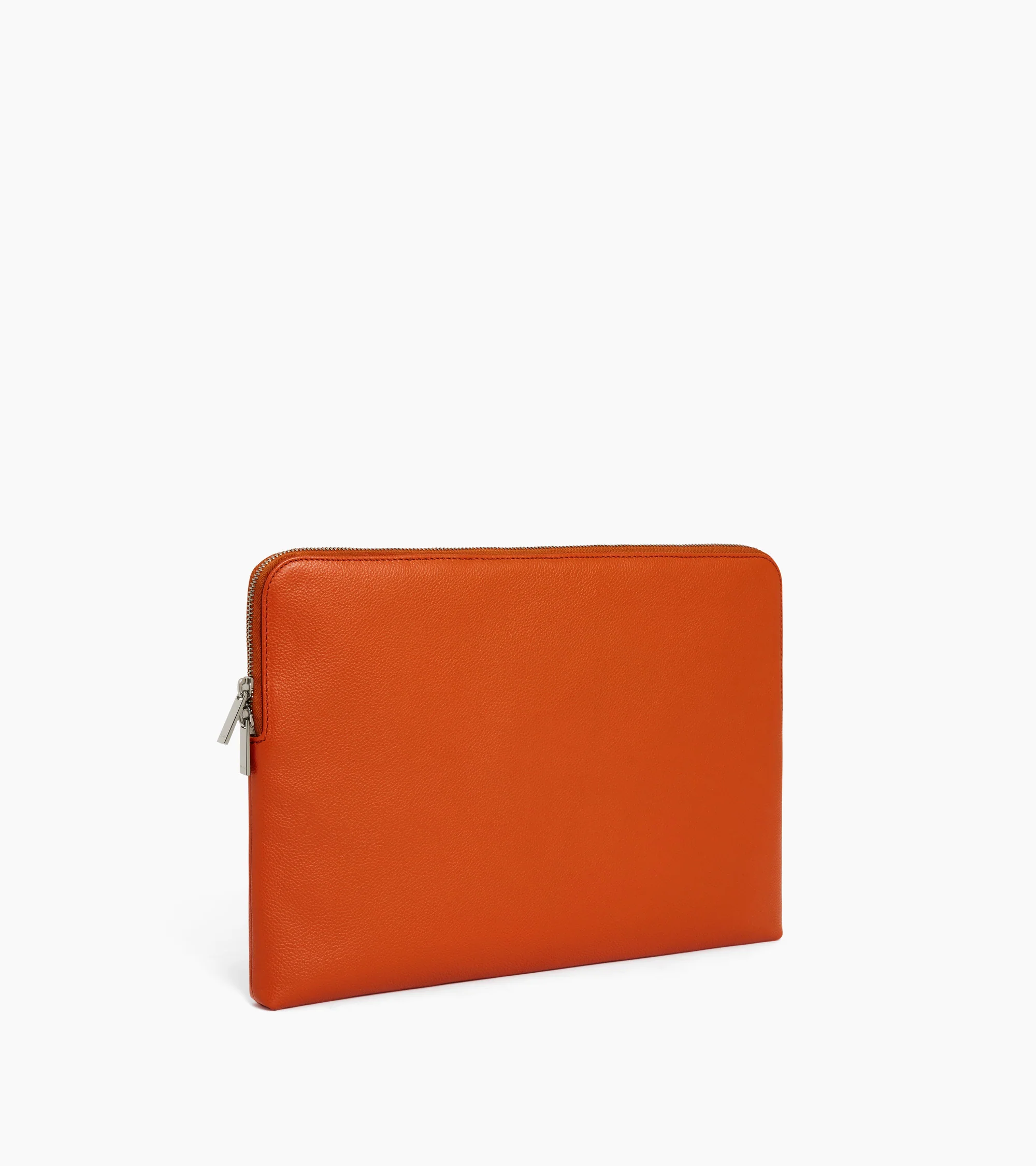 14" laptop sleeve in grained leather - Image 4