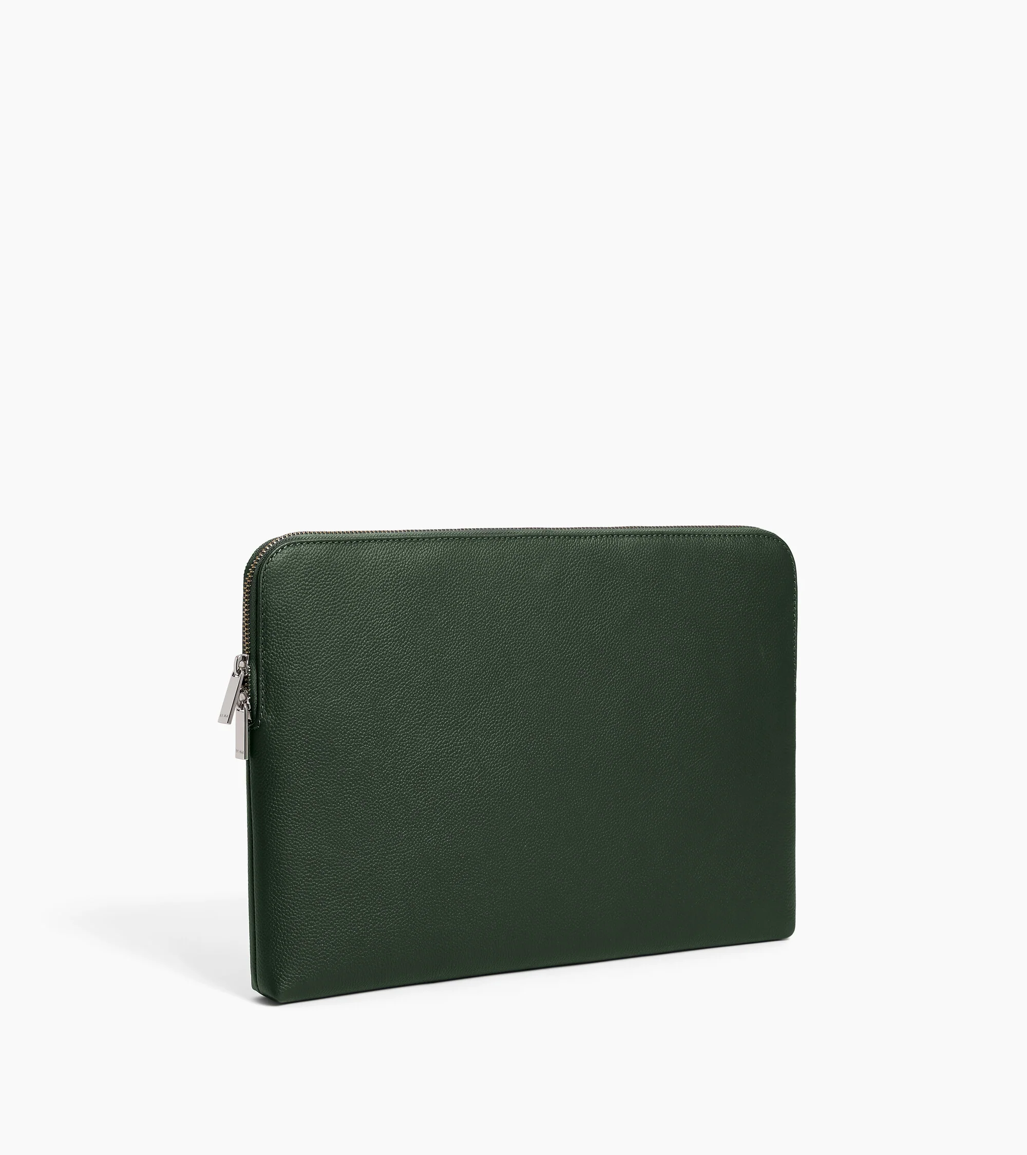 14" laptop sleeve in grained leather - Image 4