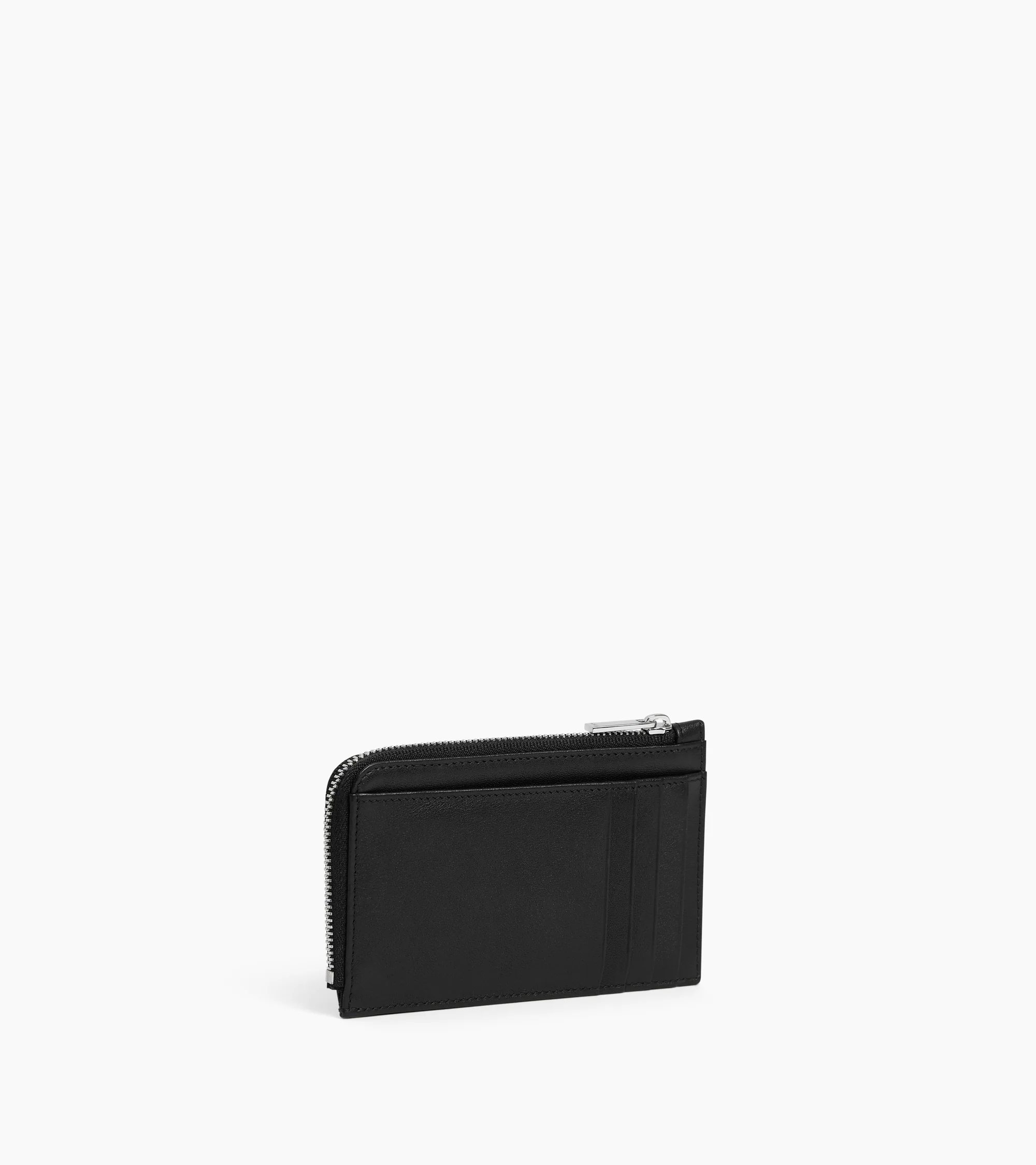 Albertine zipped card holder in smooth leather - Image 4