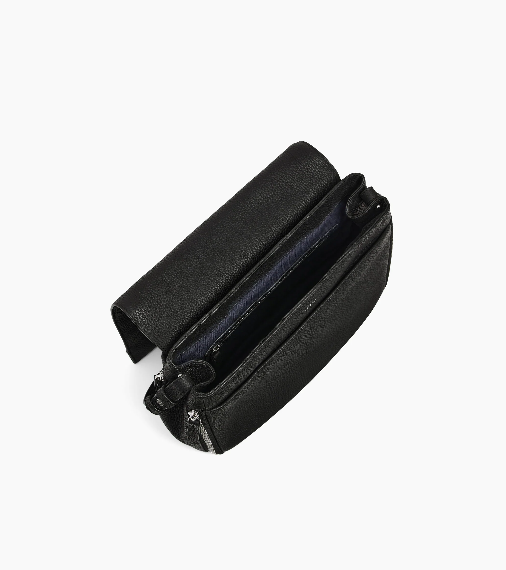 Aurore medium shoulder bag in grained leather - Image 3