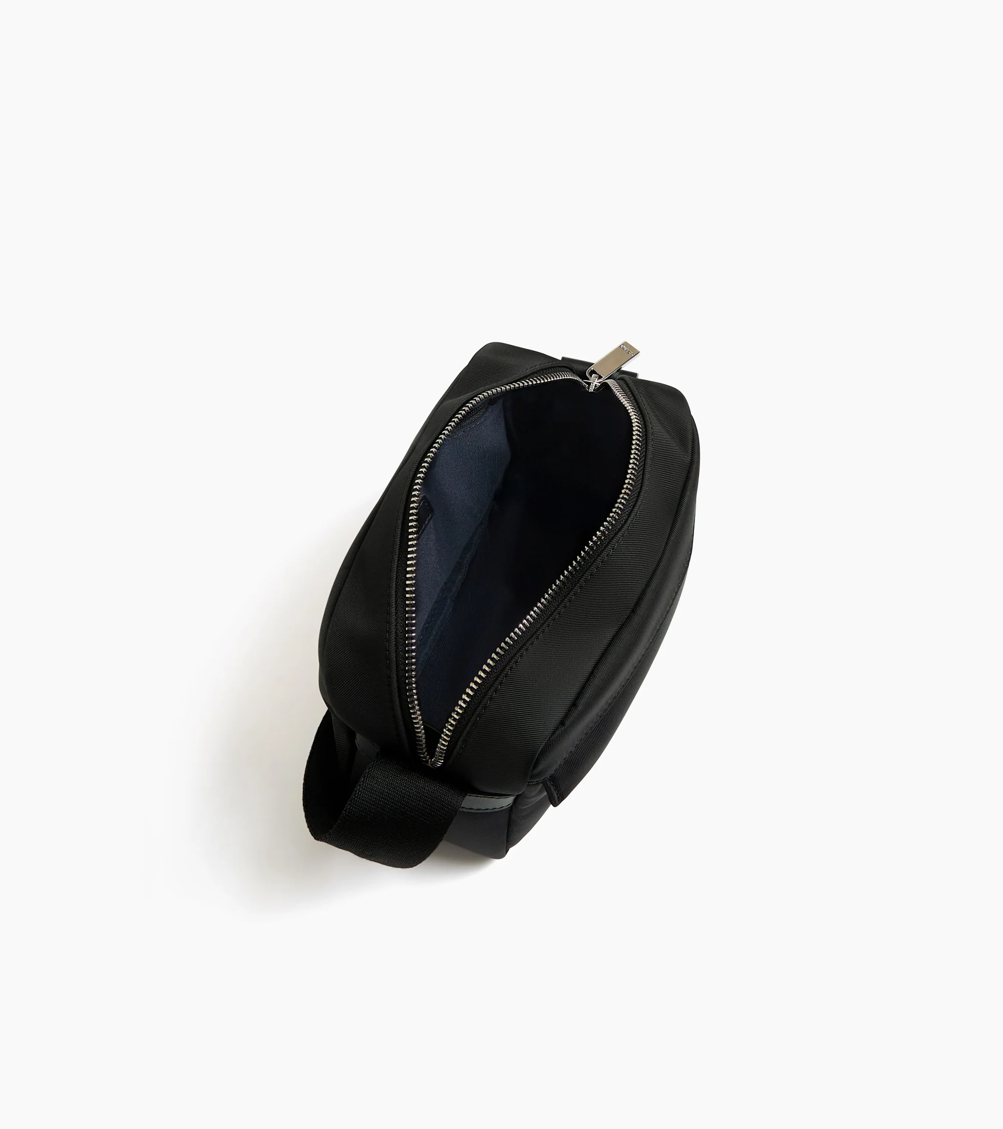 Basile small shoulder bag in nylon canvas and smooth leather - Image 4