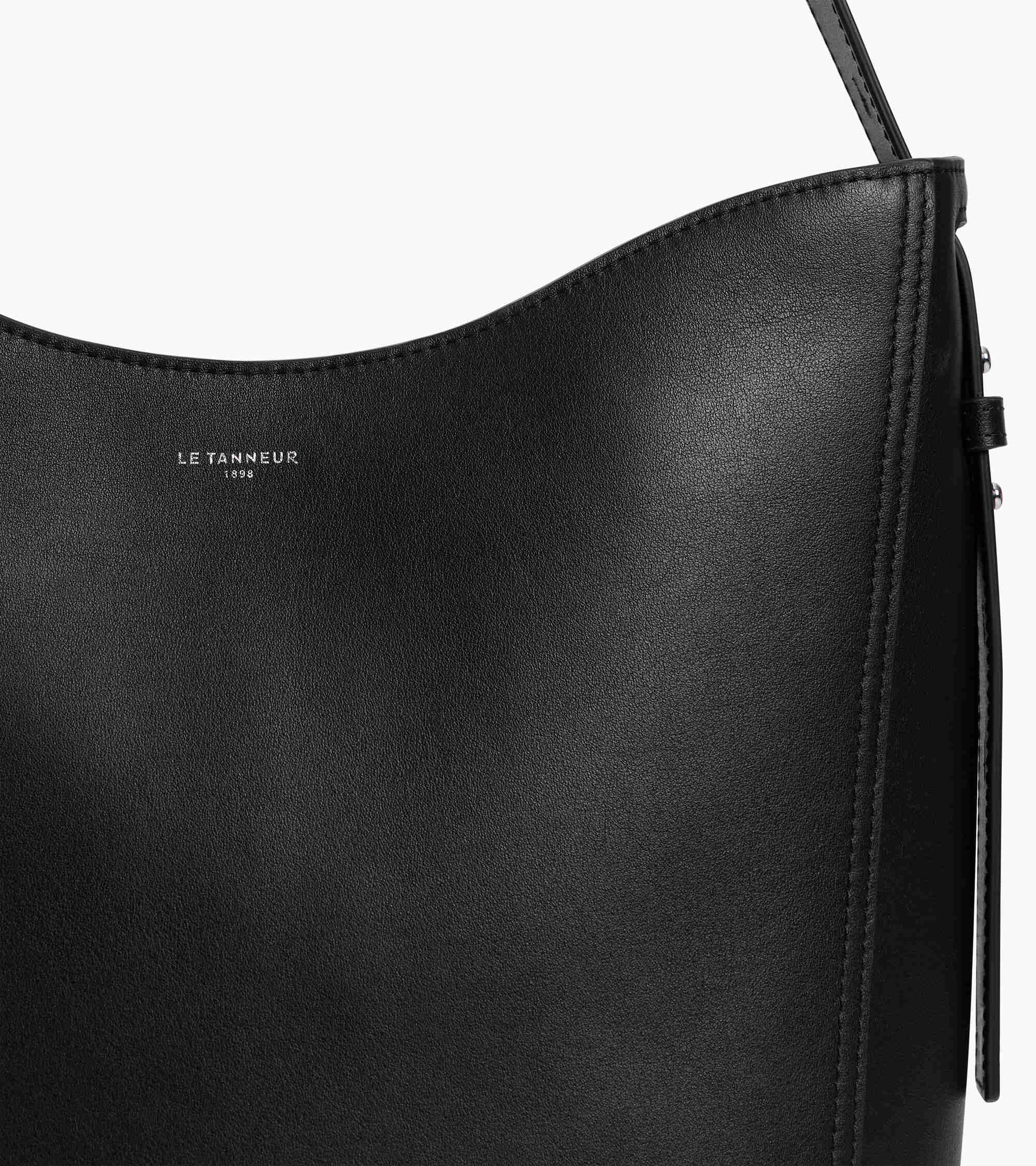 Céleste medium hobo bag in smooth leather - Image 3
