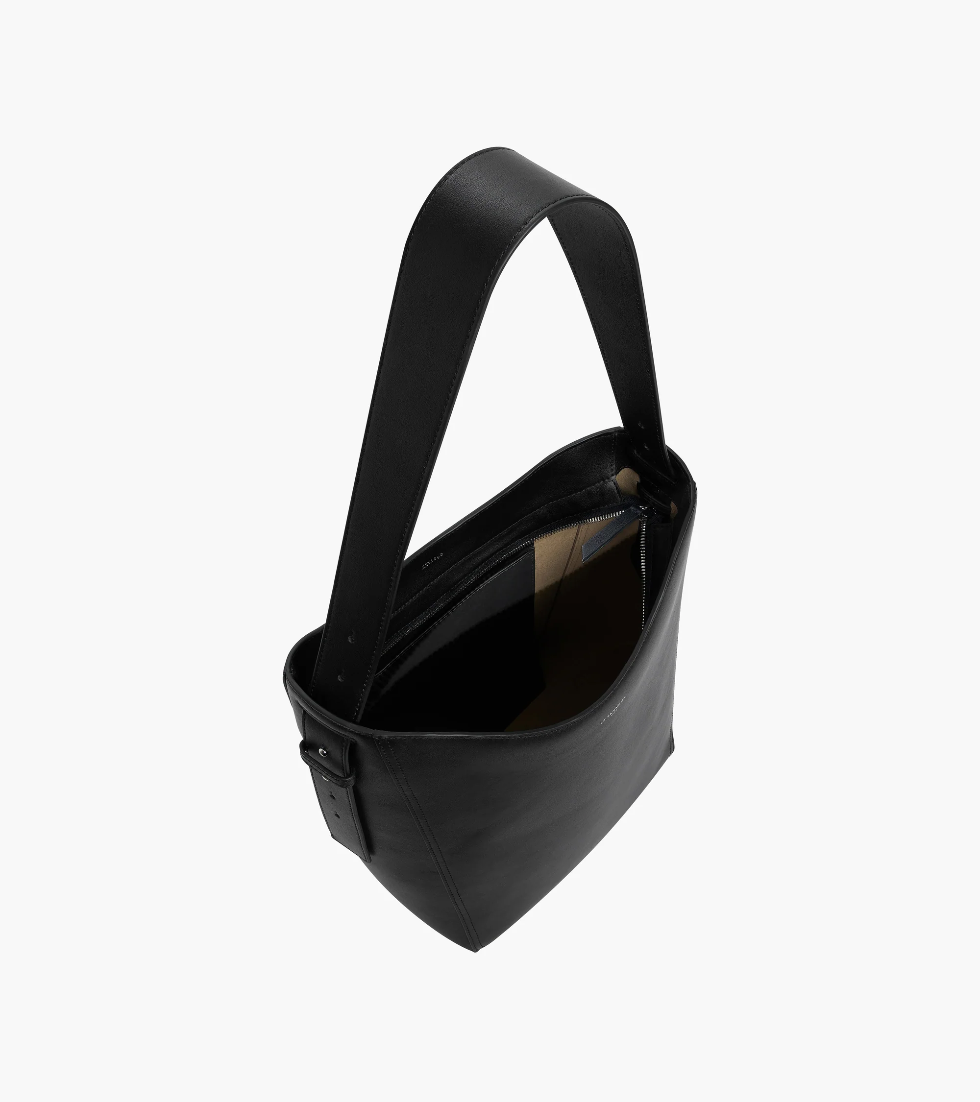 Céleste medium hobo bag in smooth leather - Image 4