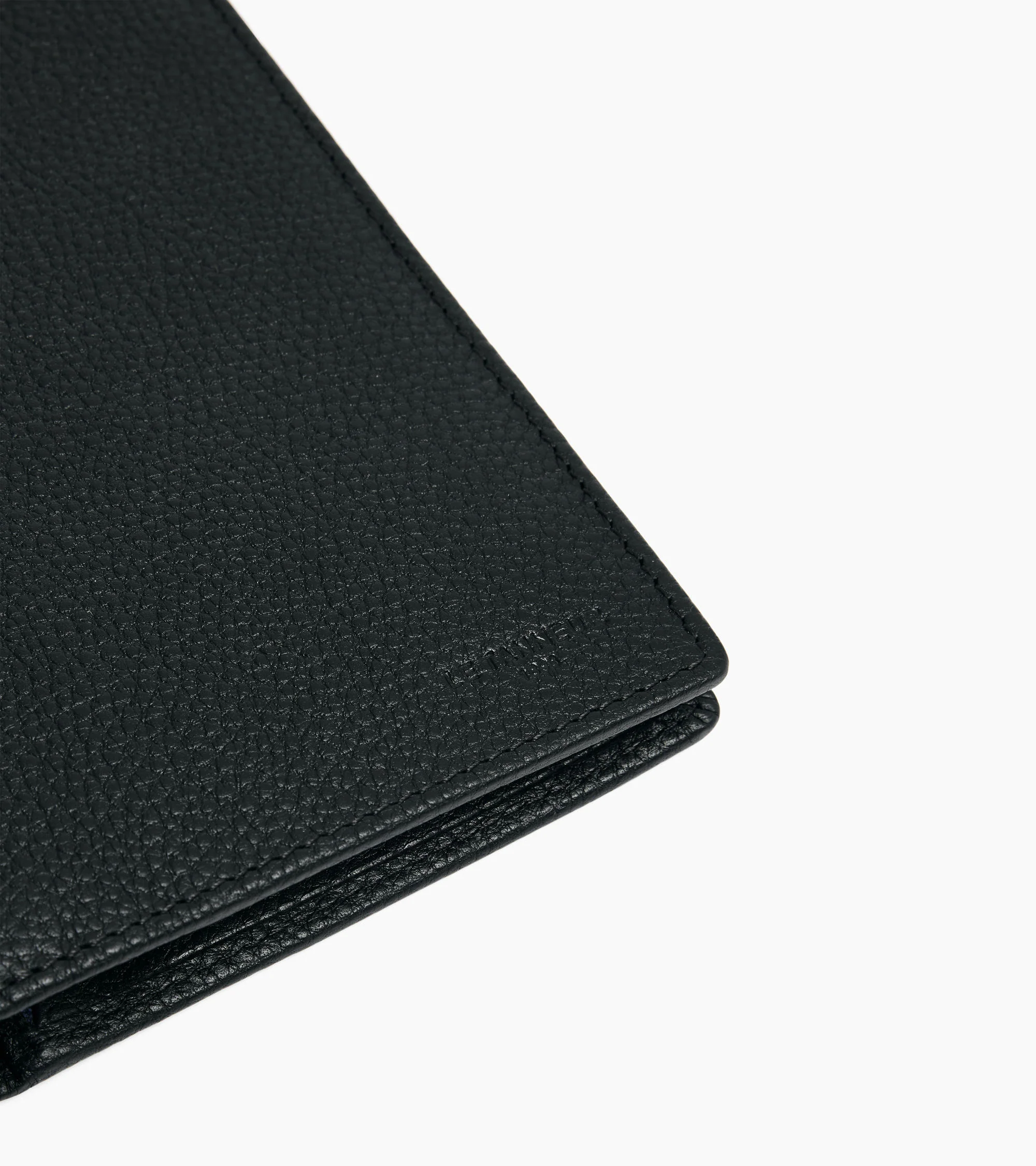Charles large zipped wallet in grained leather - Image 2