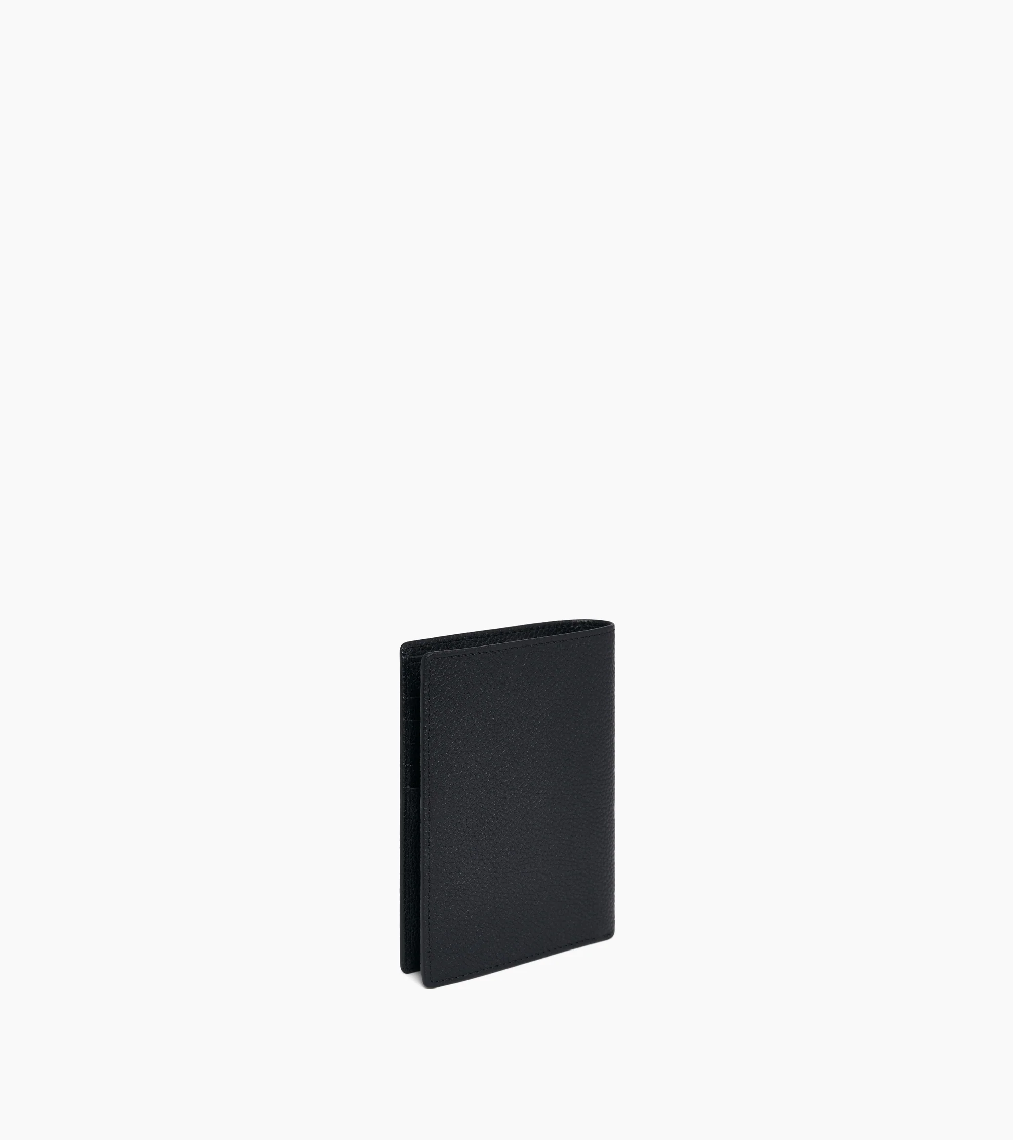 Charles large zipped wallet in grained leather - Image 4