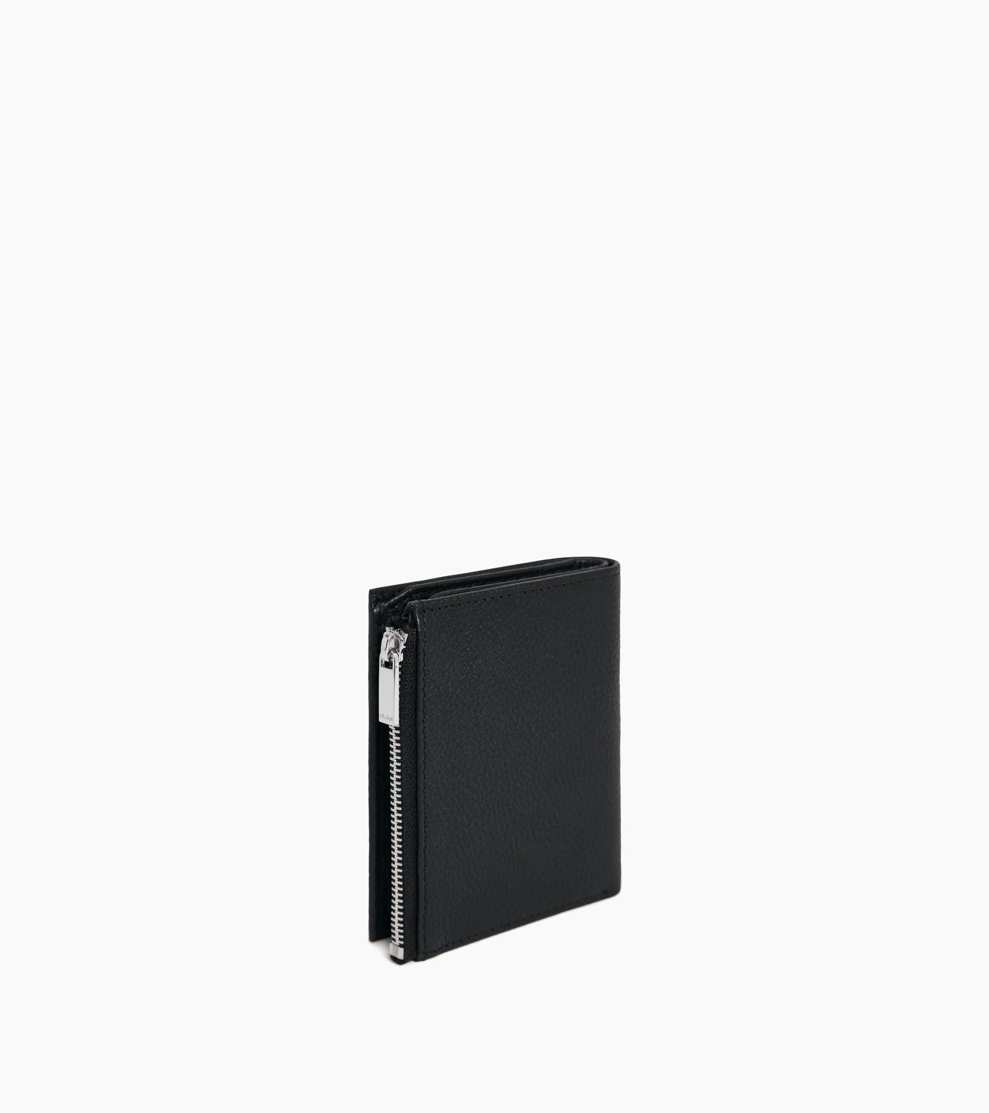 Charles medium zipped wallet in grained leather - Image 4