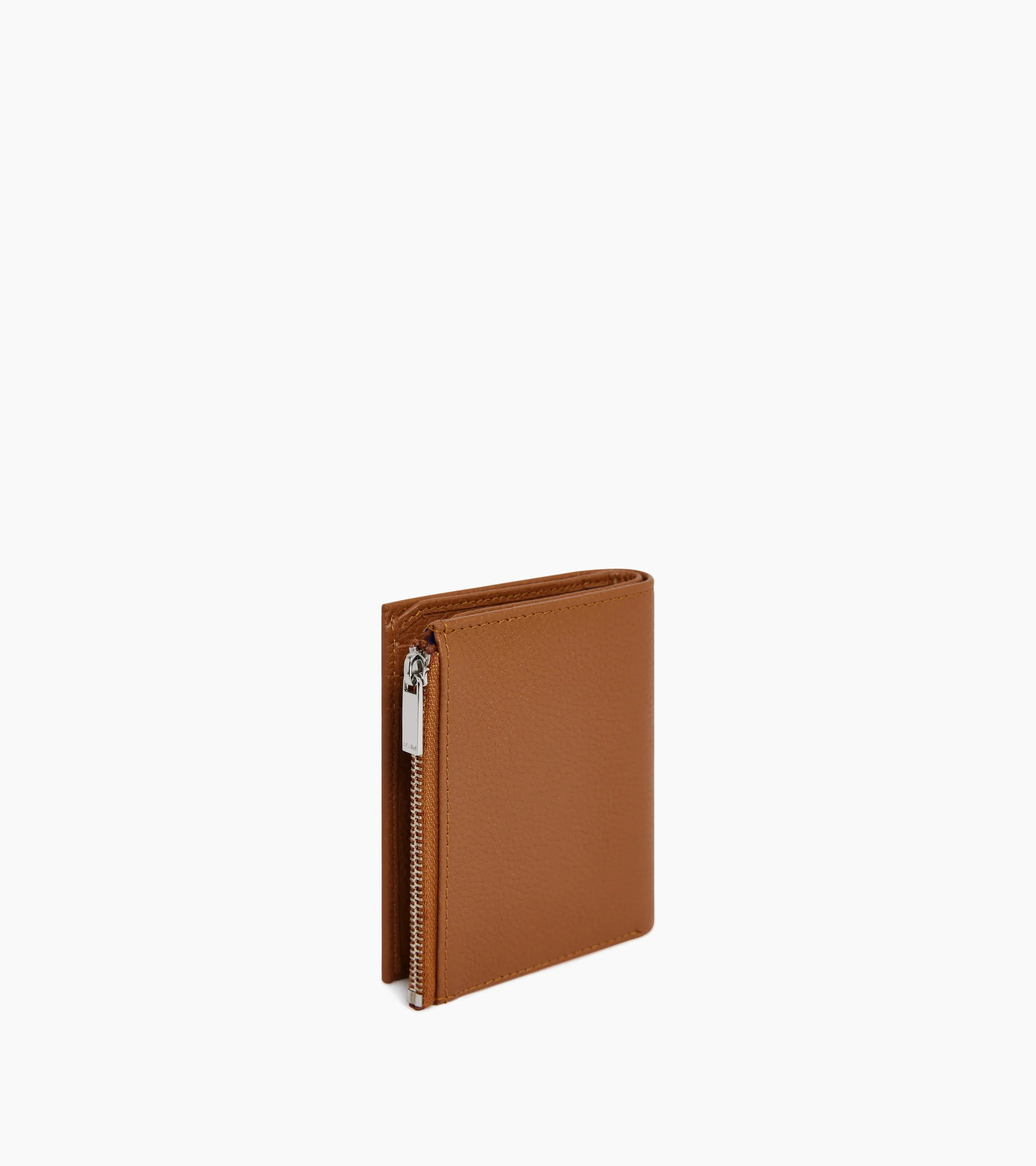 Charles medium zipped wallet in grained leather - Image 4