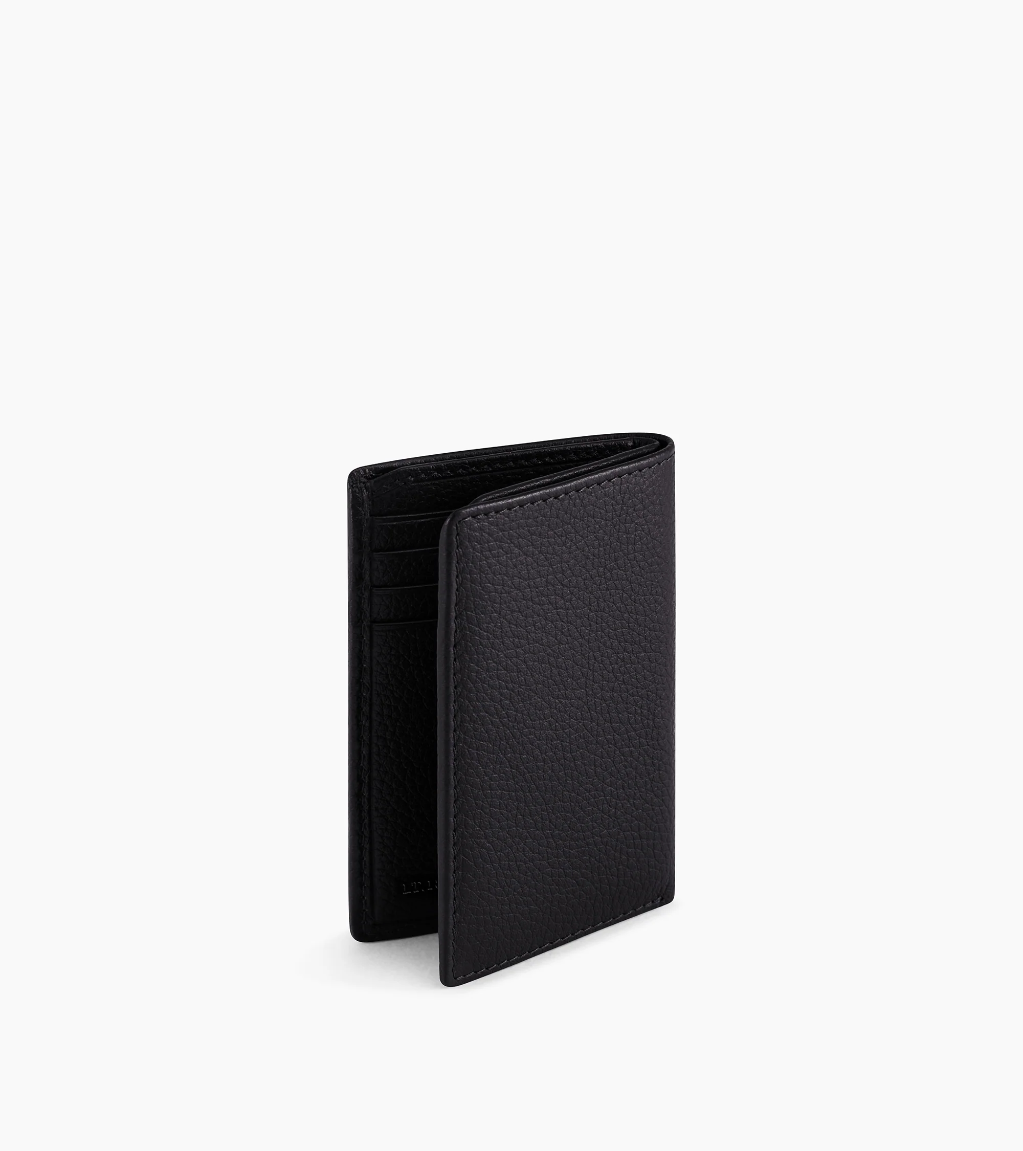 small pebbled leather cardholder - Image 3