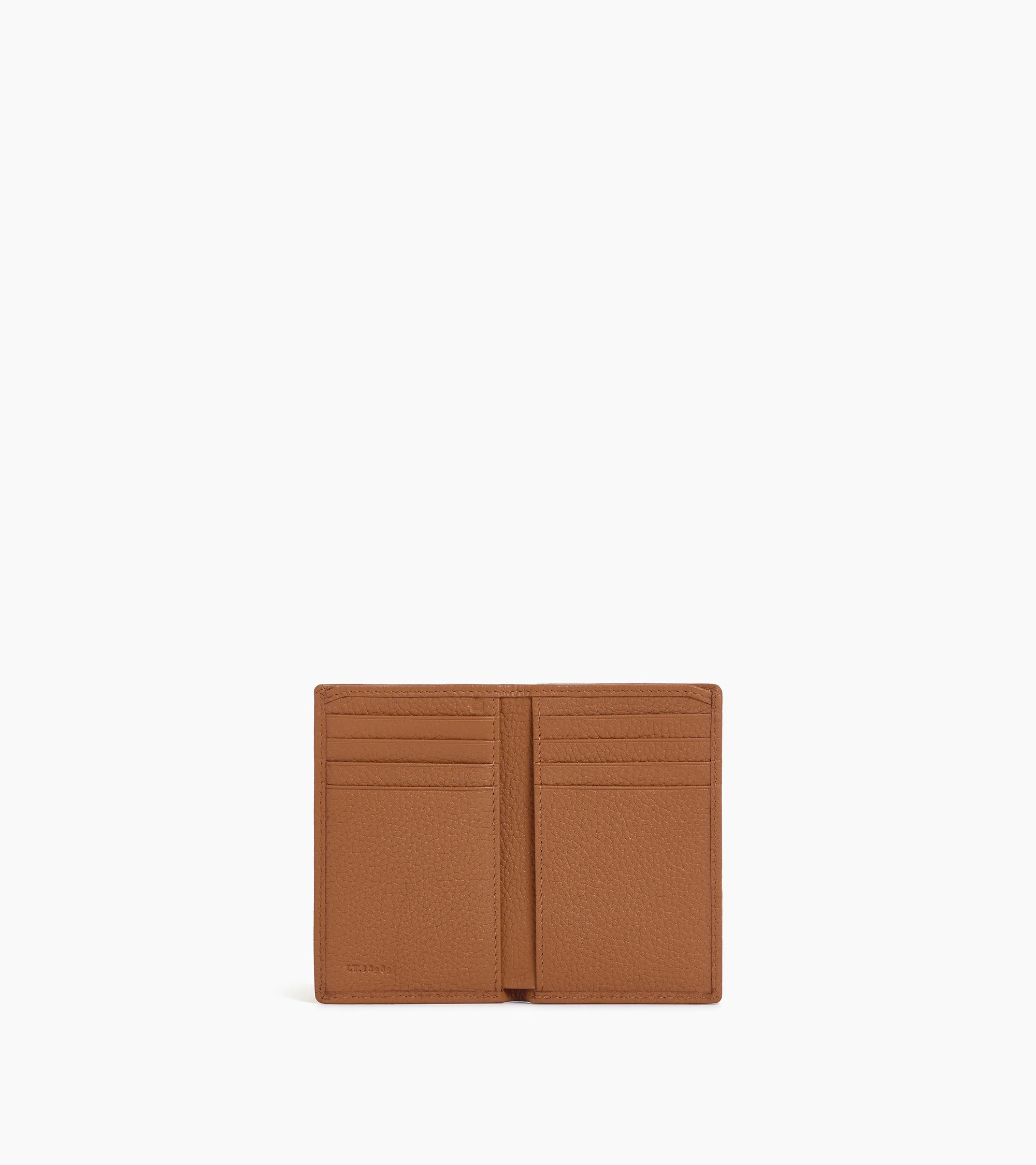 Charles small card holder in grained leather - Image 3