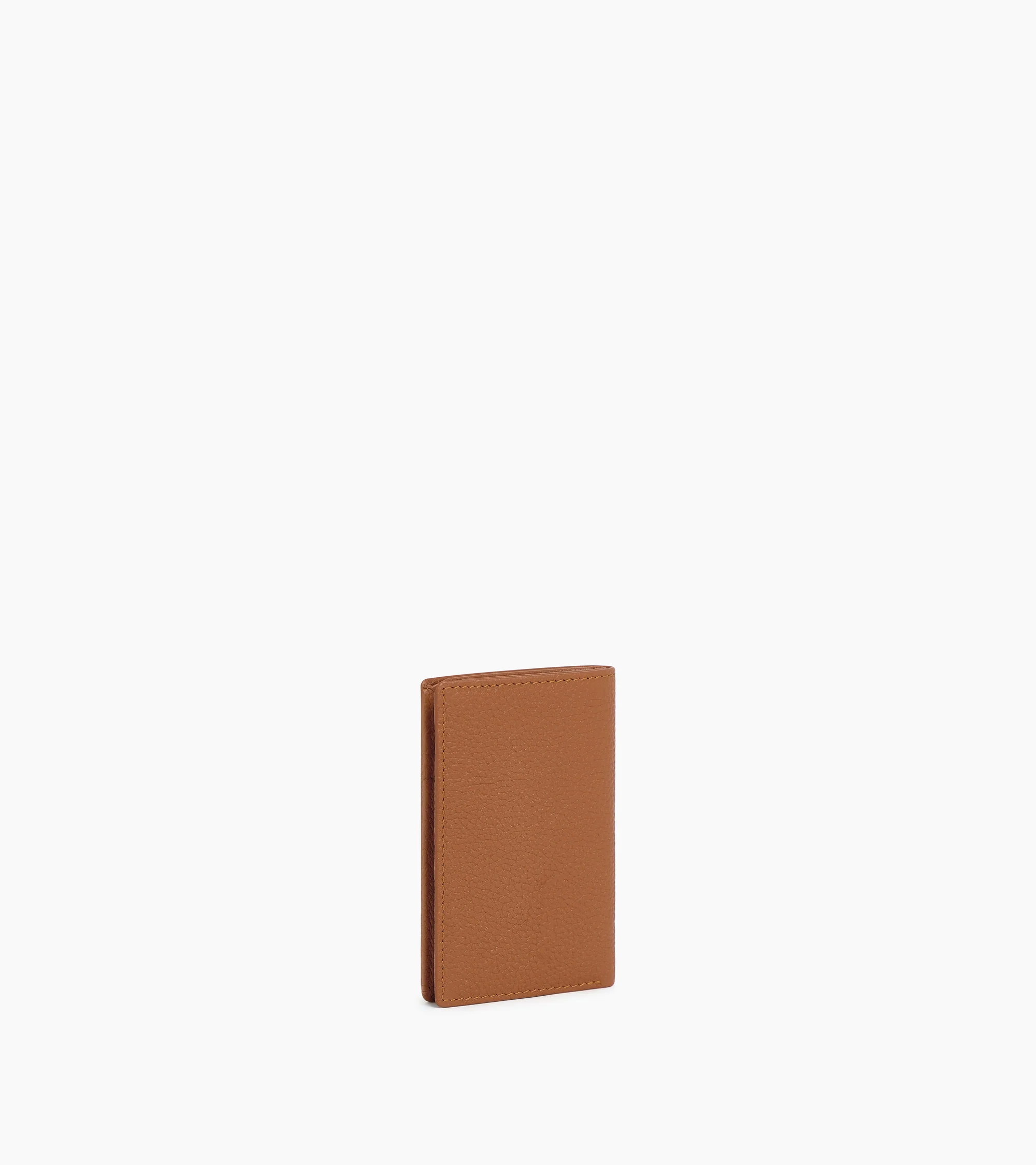 Charles small card holder in grained leather - Image 4