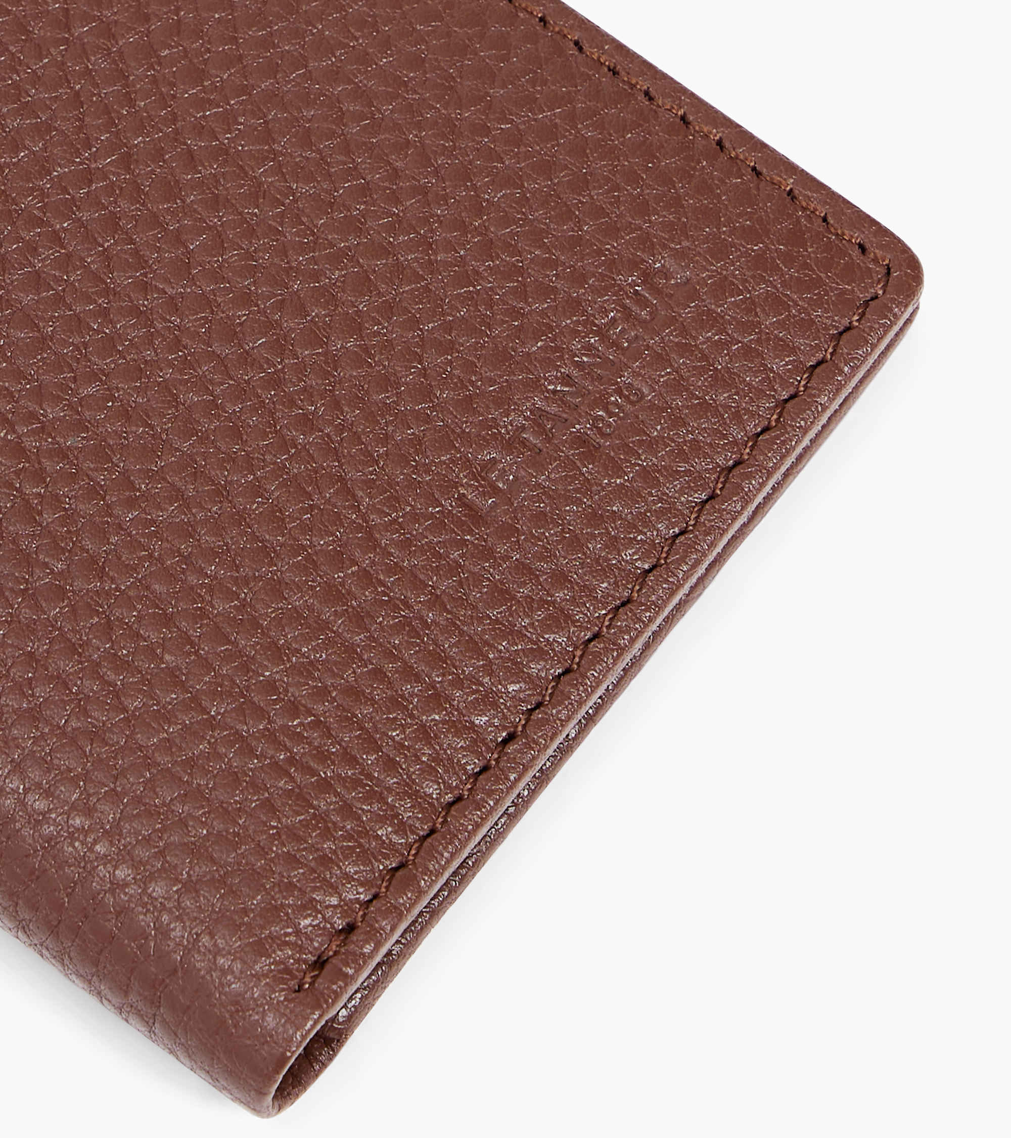 Charles small card holder in grained leather - Image 2