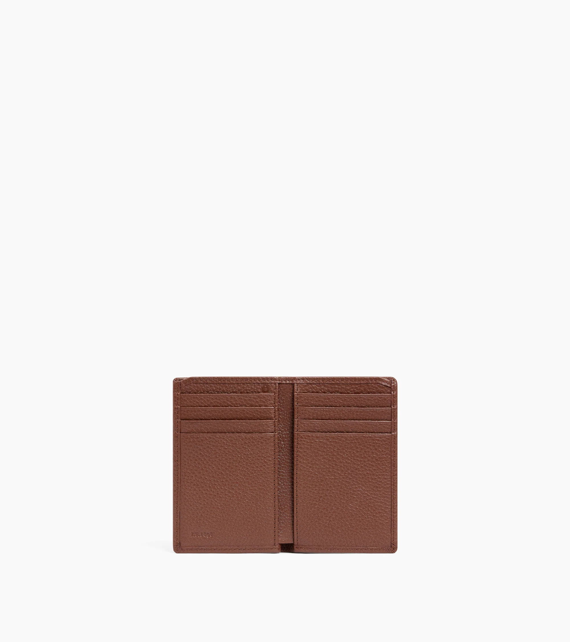 Charles small card holder in grained leather - Image 3