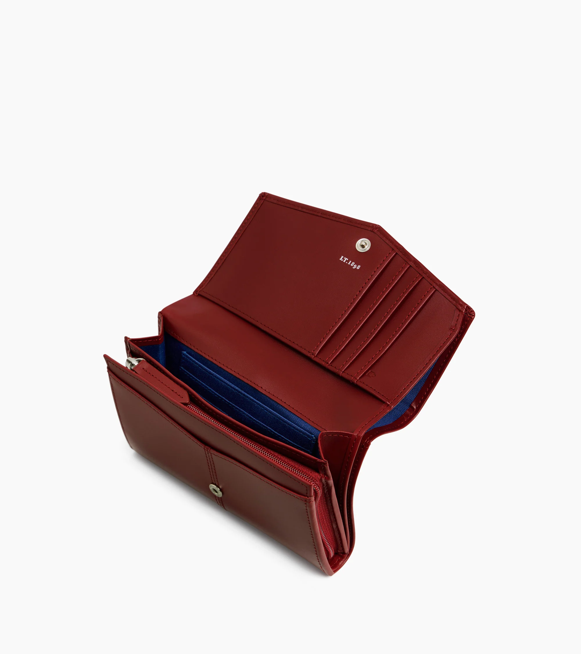 Medium Charlotte wallet in smooth leather - Image 3