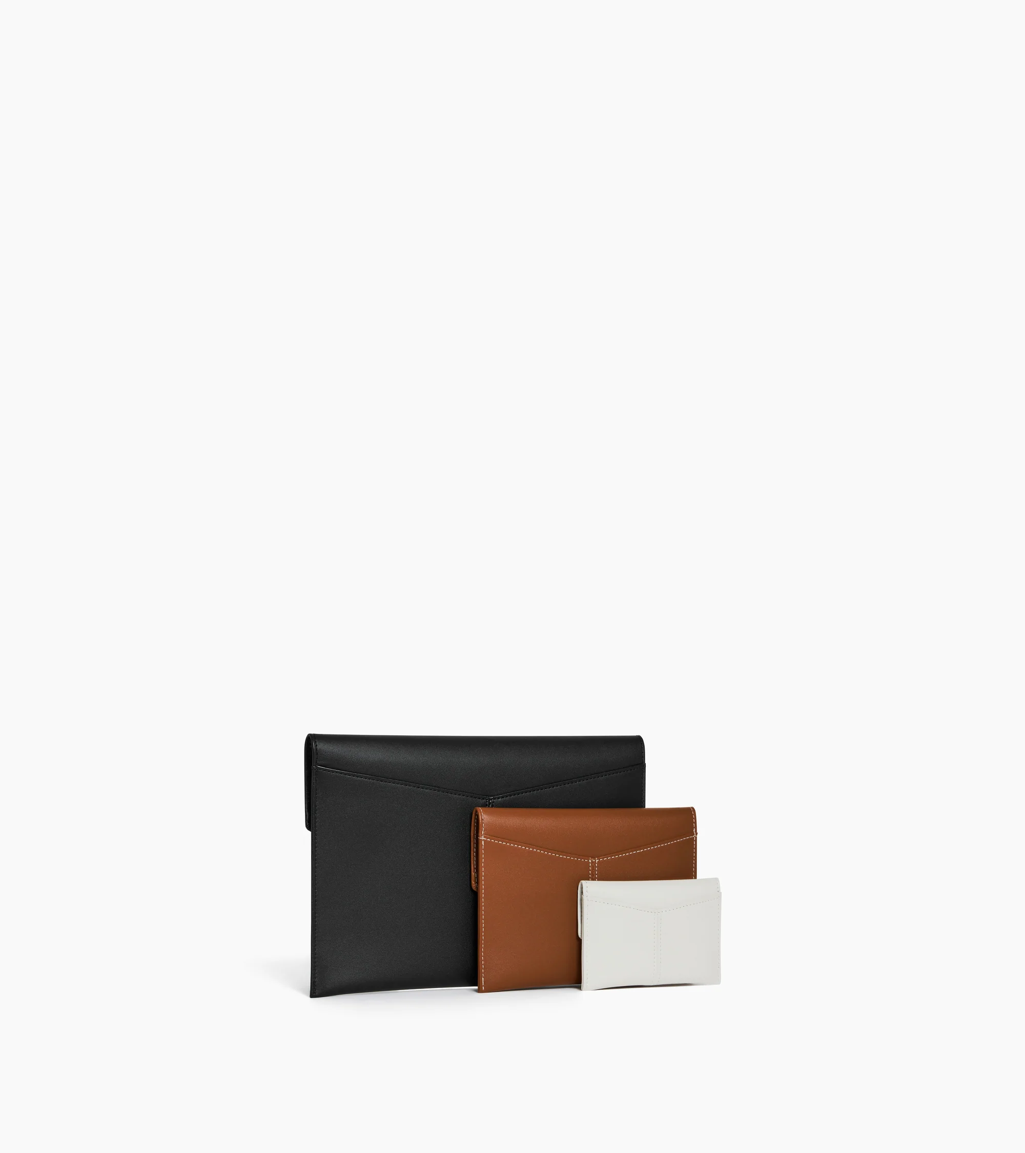 Charlotte trio of pouches Charlotte in smooth leather - Image 4