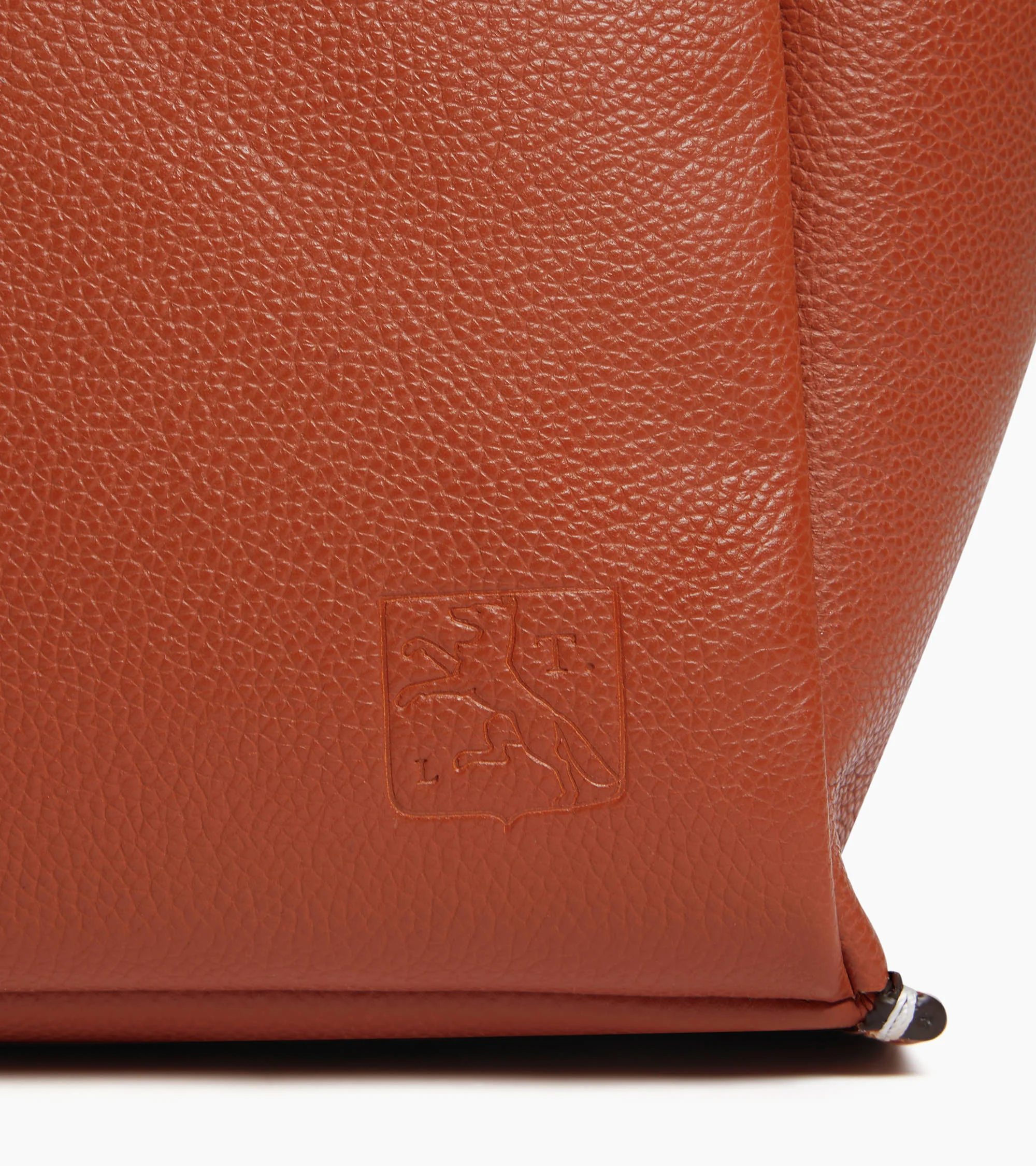 Small Elena handbag in pebbled leather - Image 3