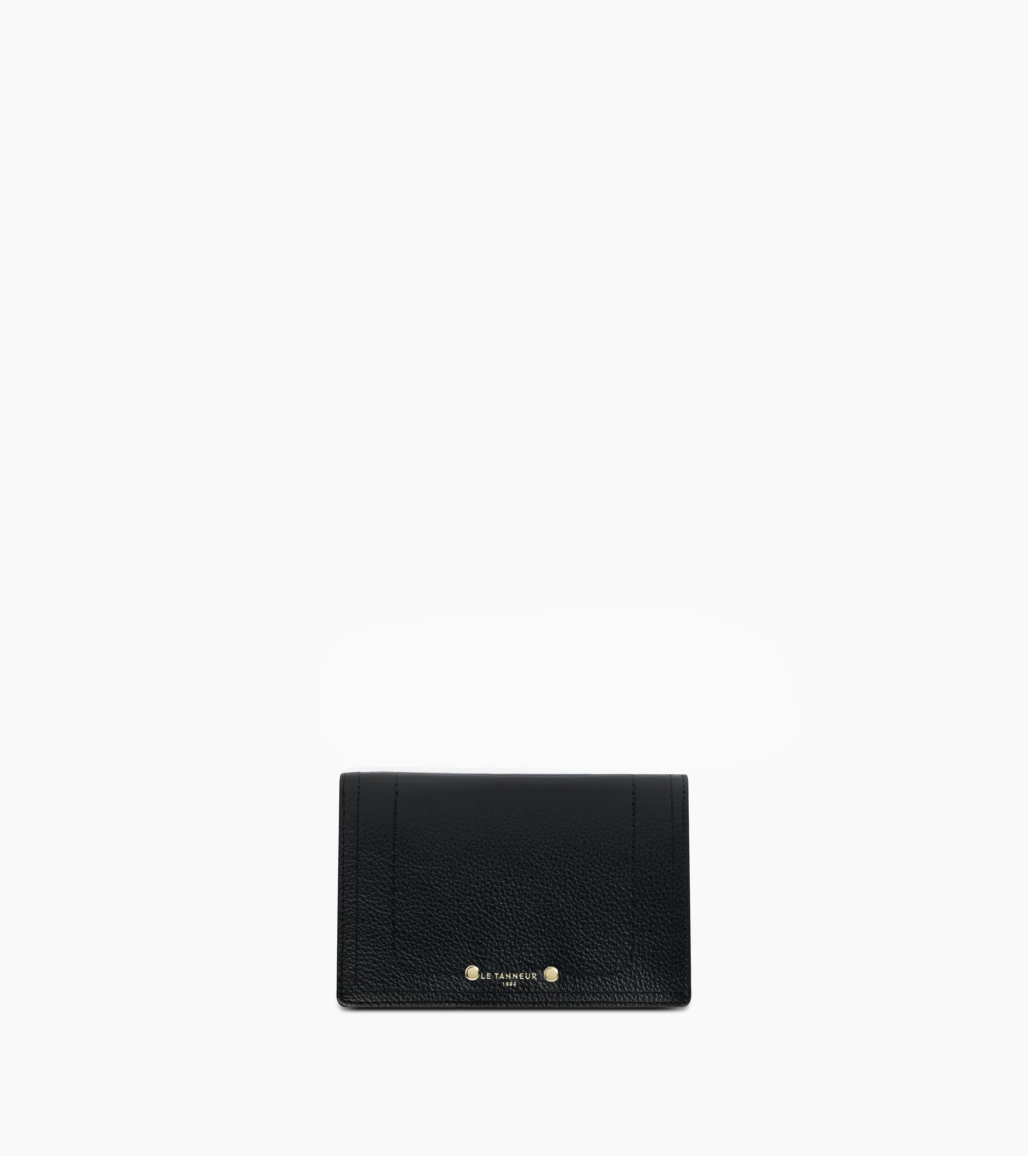 Ella medium wallet in grained leather