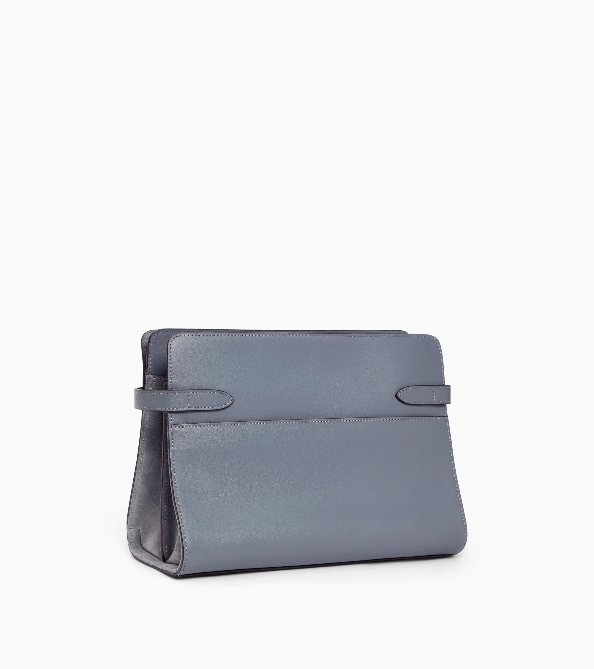 Emie large handbag in smooth leather and nubuck - Image 5