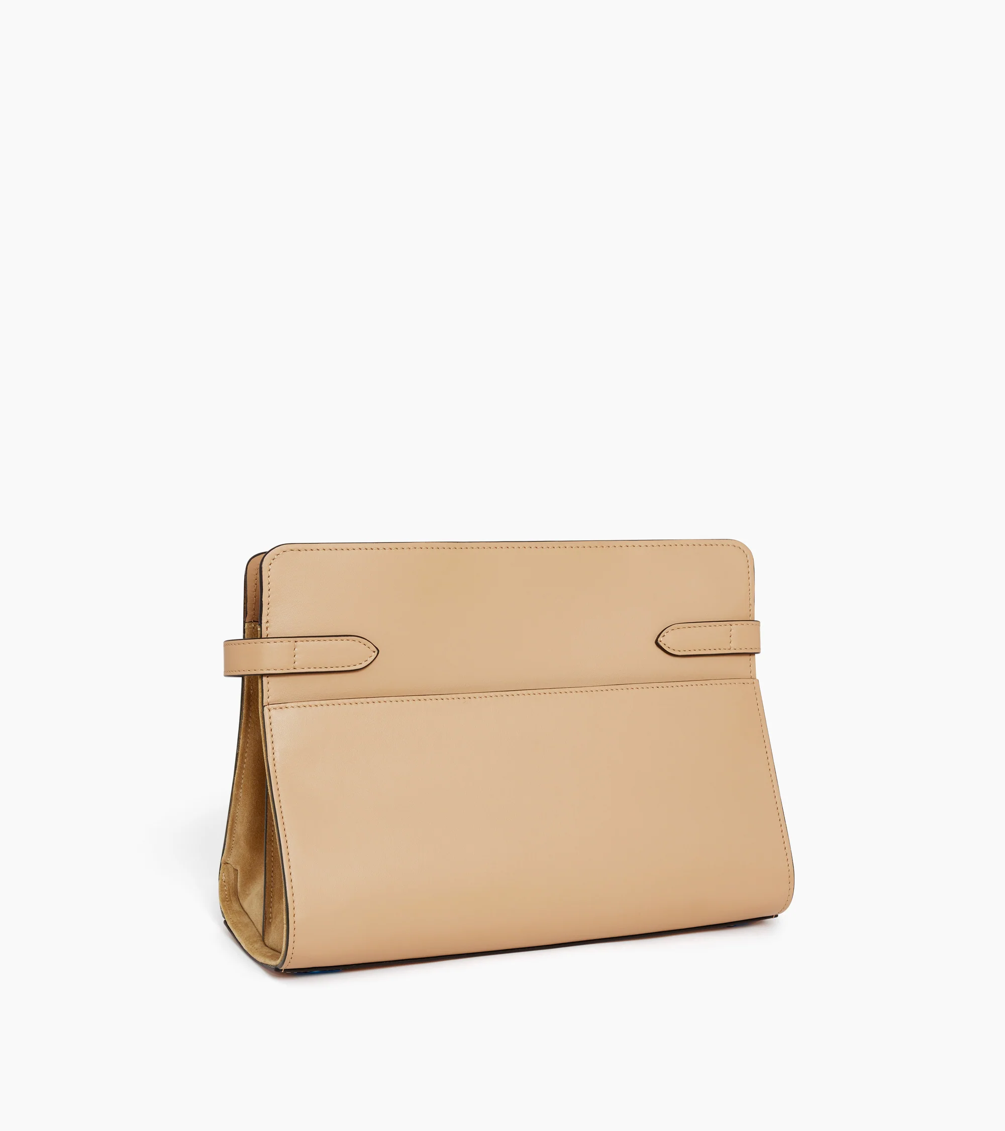 Emie large handbag in smooth leather and nubuck - Image 4
