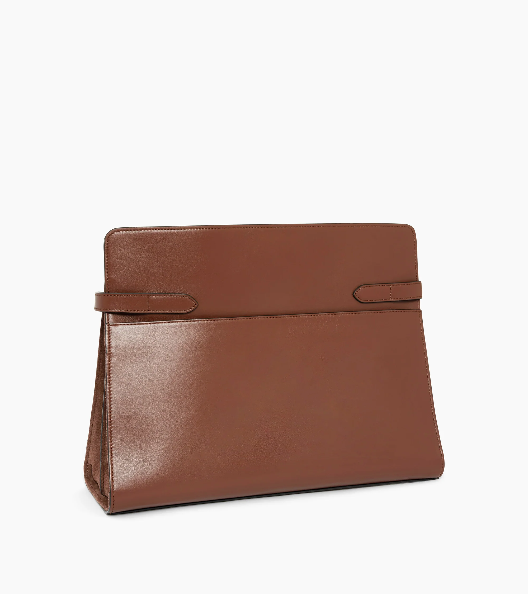 Emie maxi shoulder bag in smooth leather and nubuck - Image 4