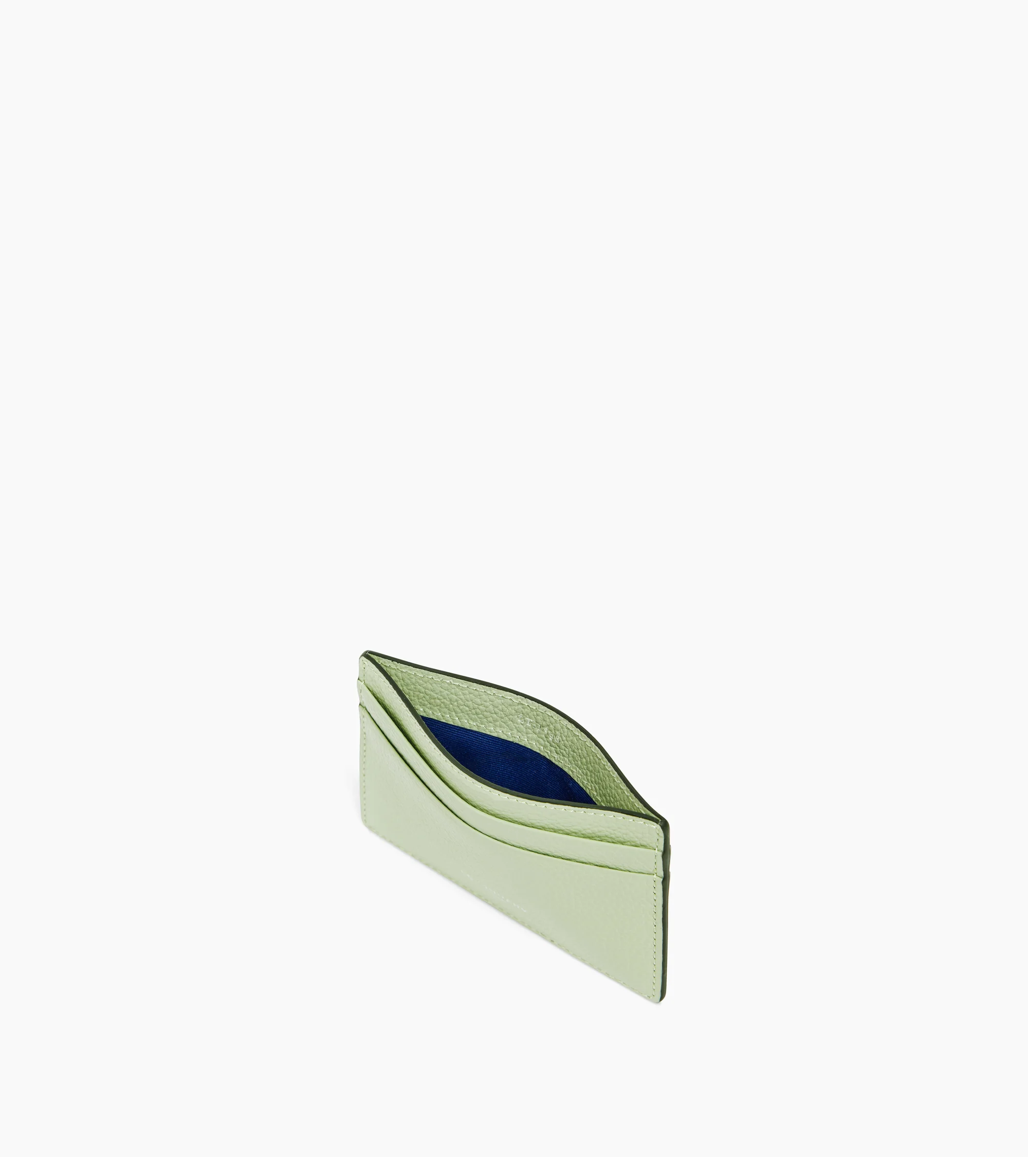 Emile card holder in grained leather - Image 3