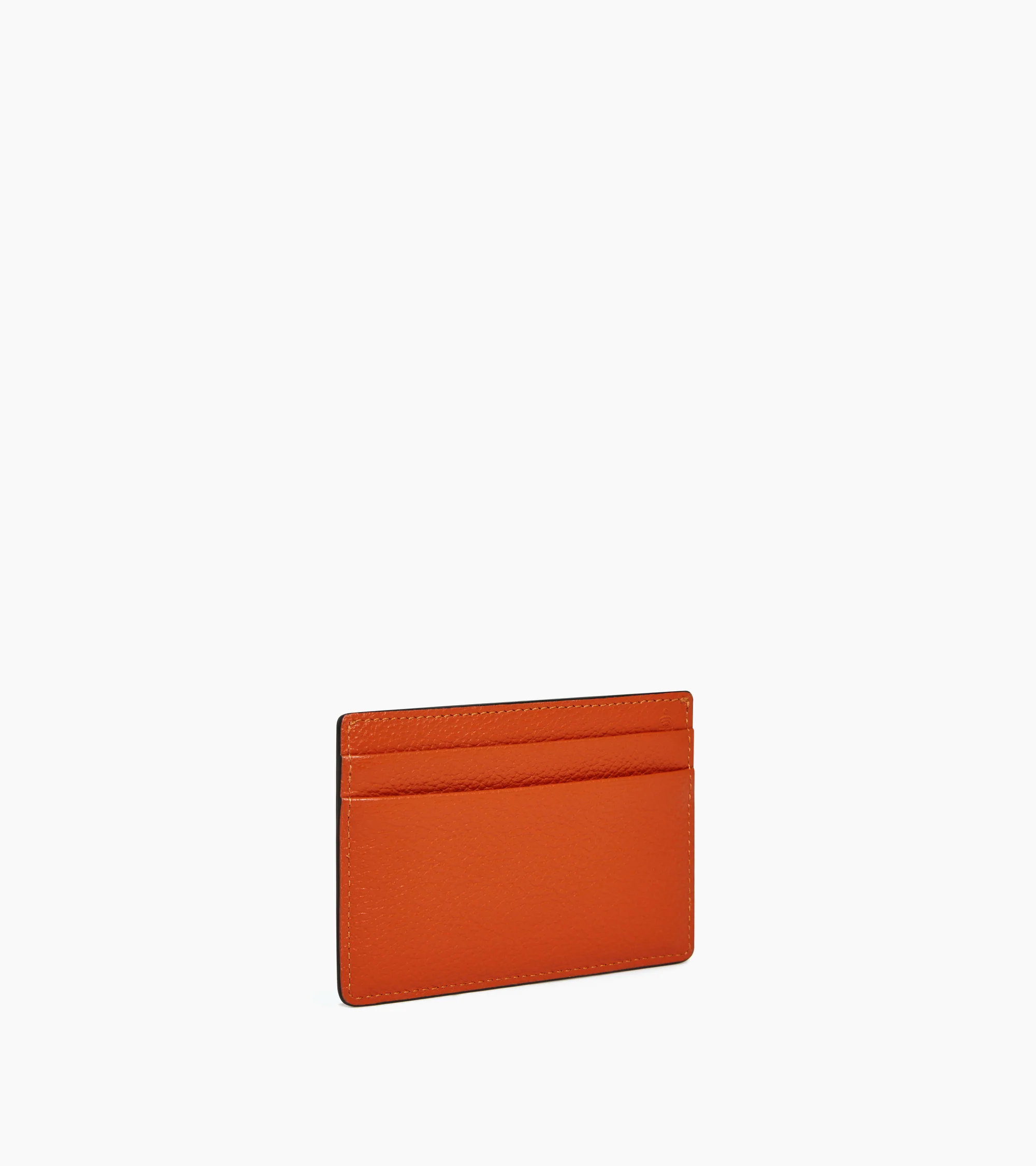 Emile card holder in grained leather - Image 4