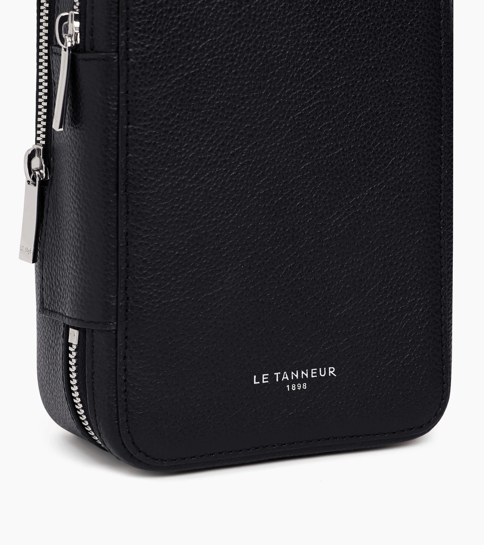 Emile sling bag in grained leather - Image 2