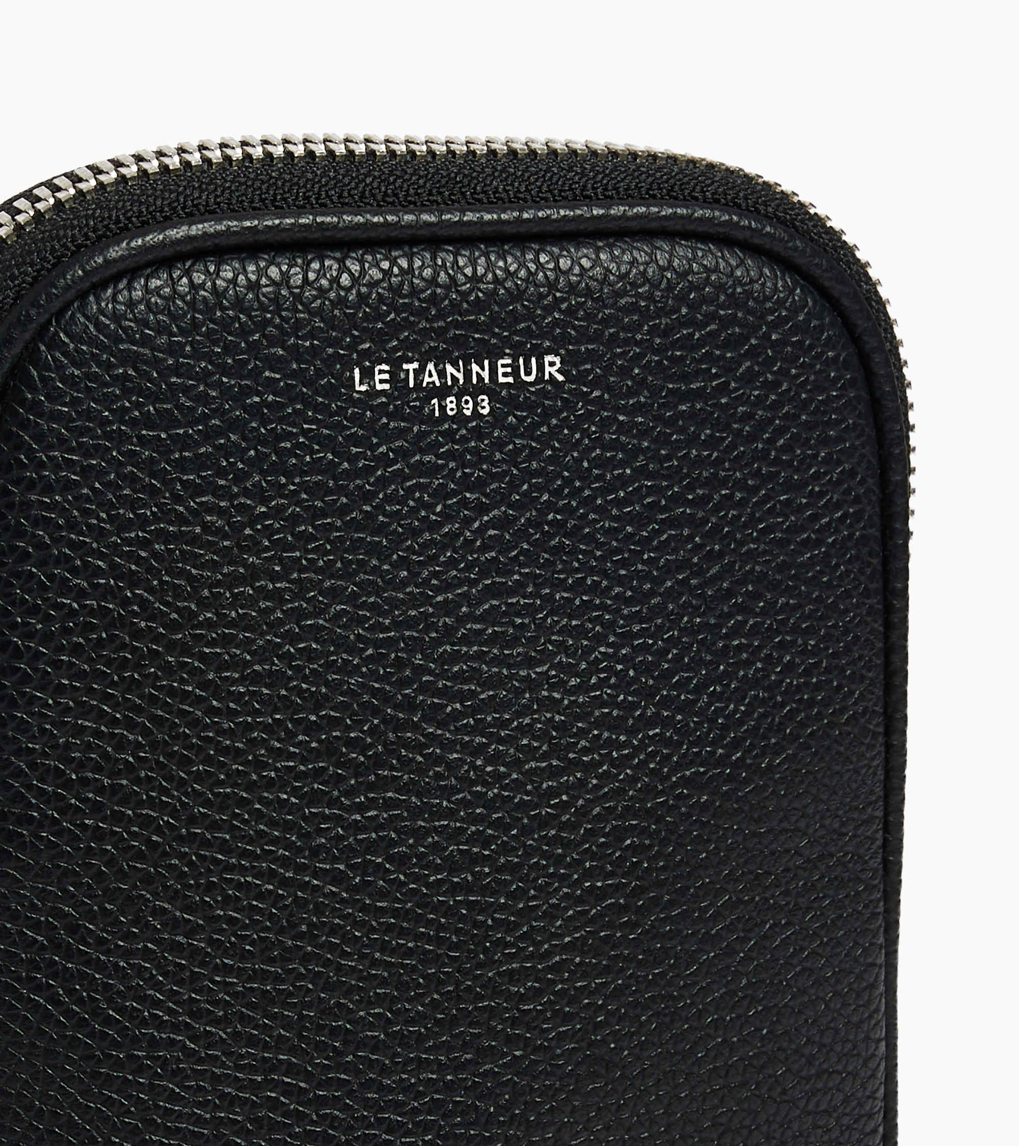 Phone case in grained leather - Image 2