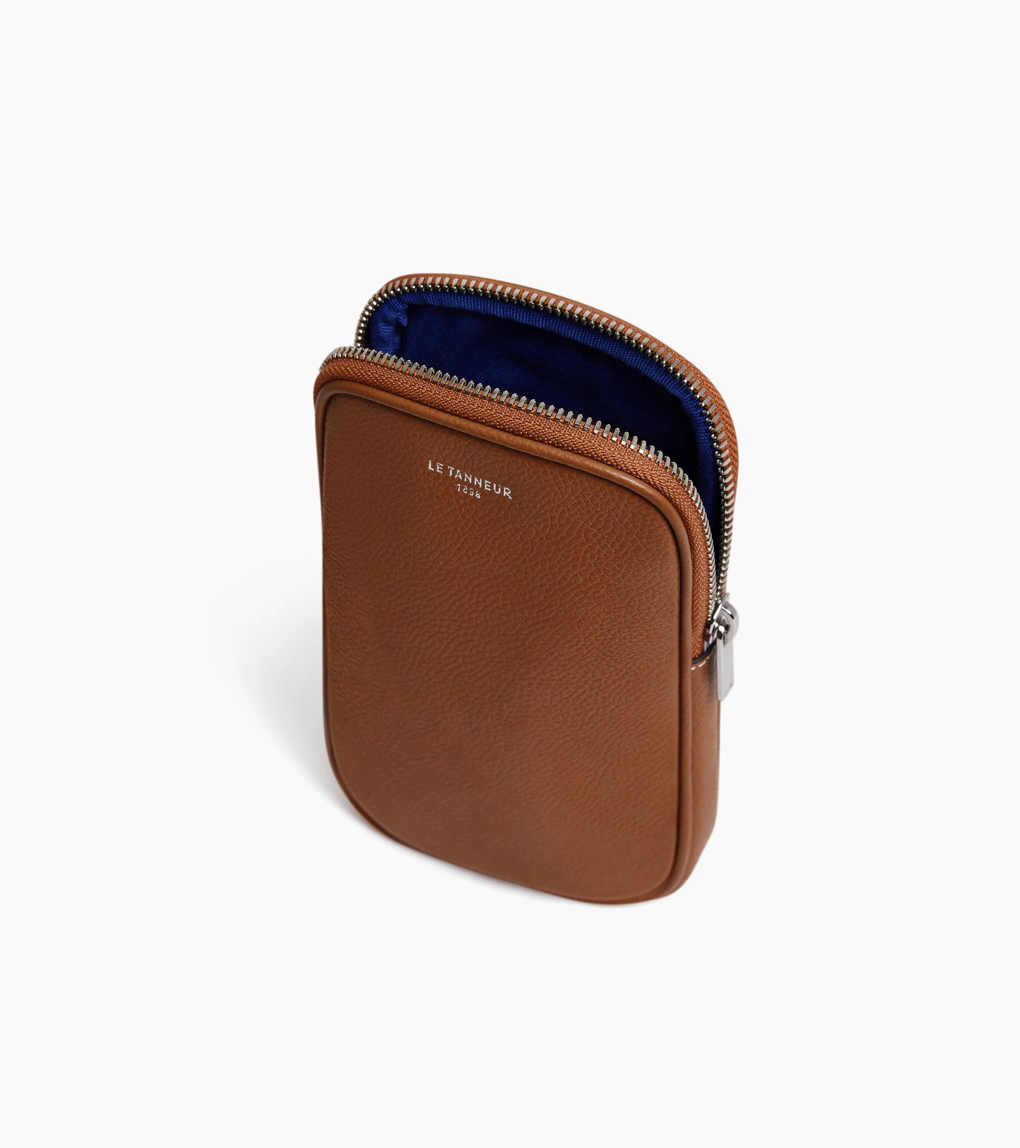 Phone case in grained leather - Image 4