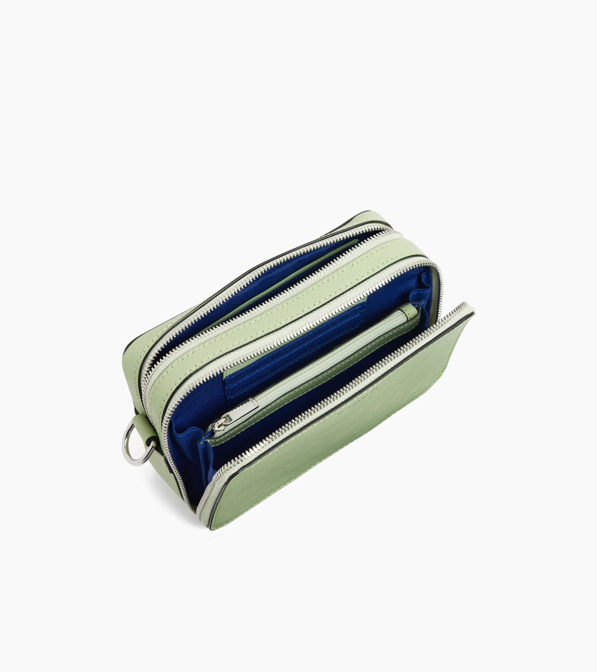 Emile small 2-compartment satchel in grained leather - Image 3