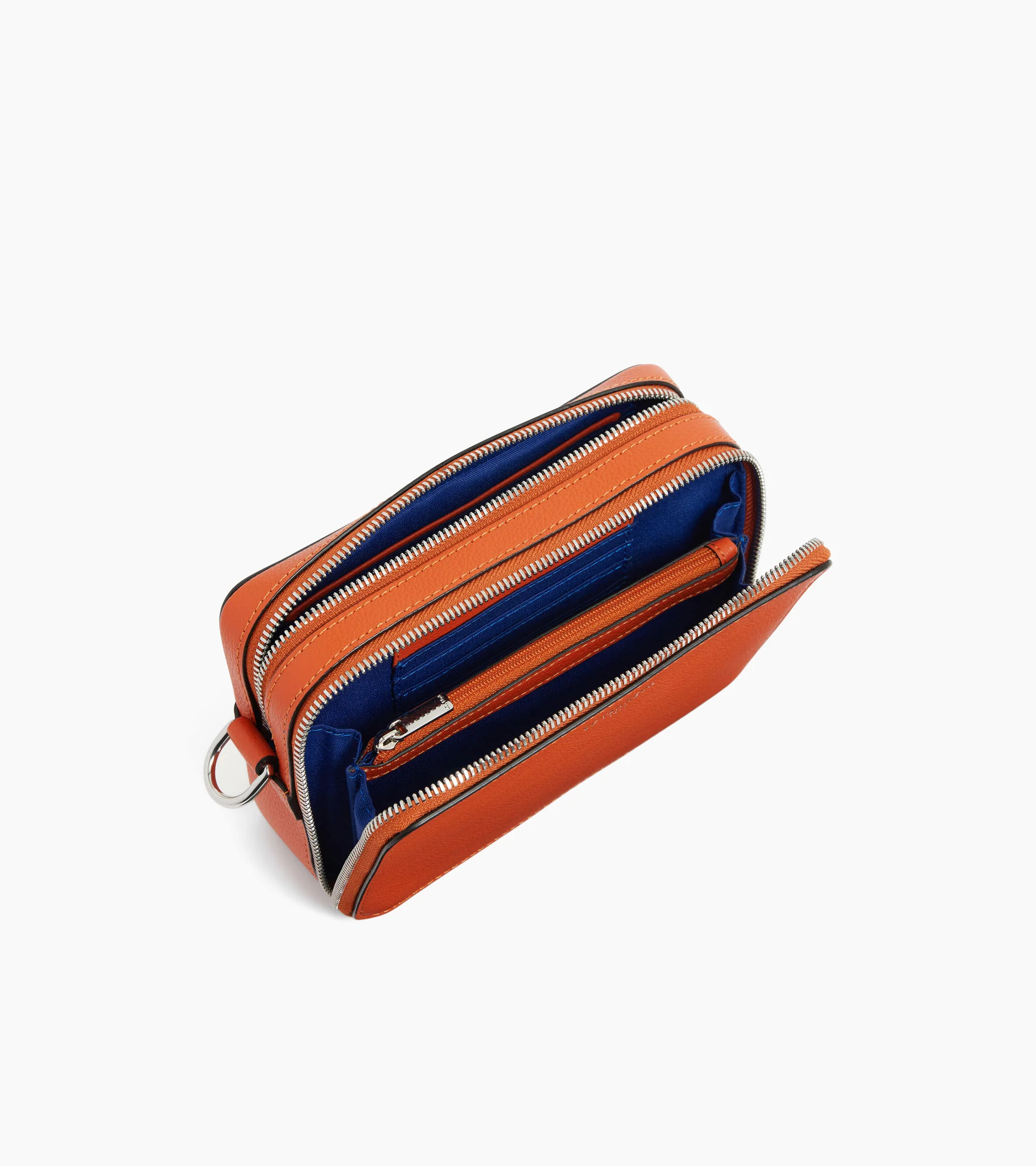 Emile small 2-compartment satchel in grained leather - Image 3