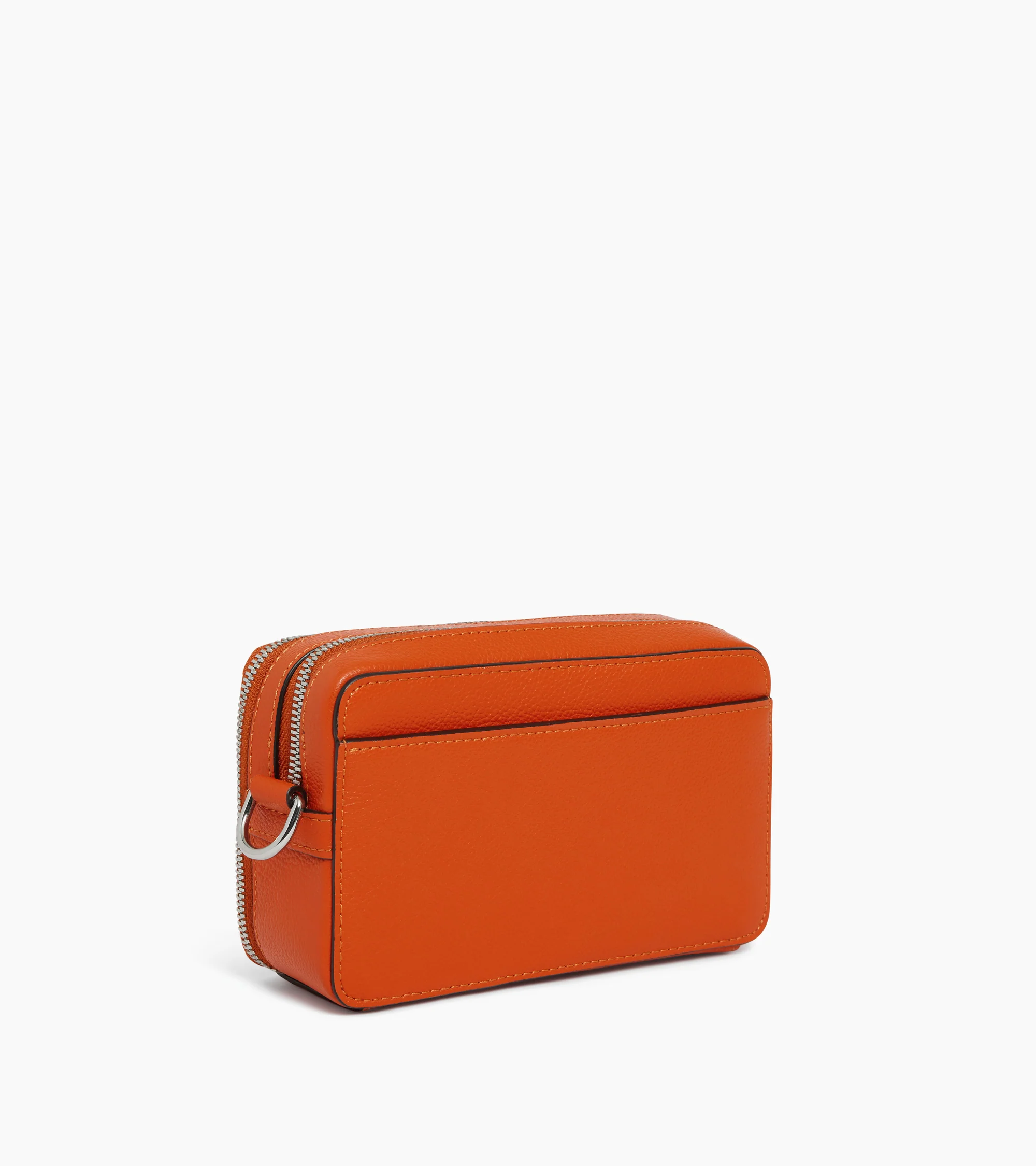 Emile small 2-compartment satchel in grained leather - Image 4