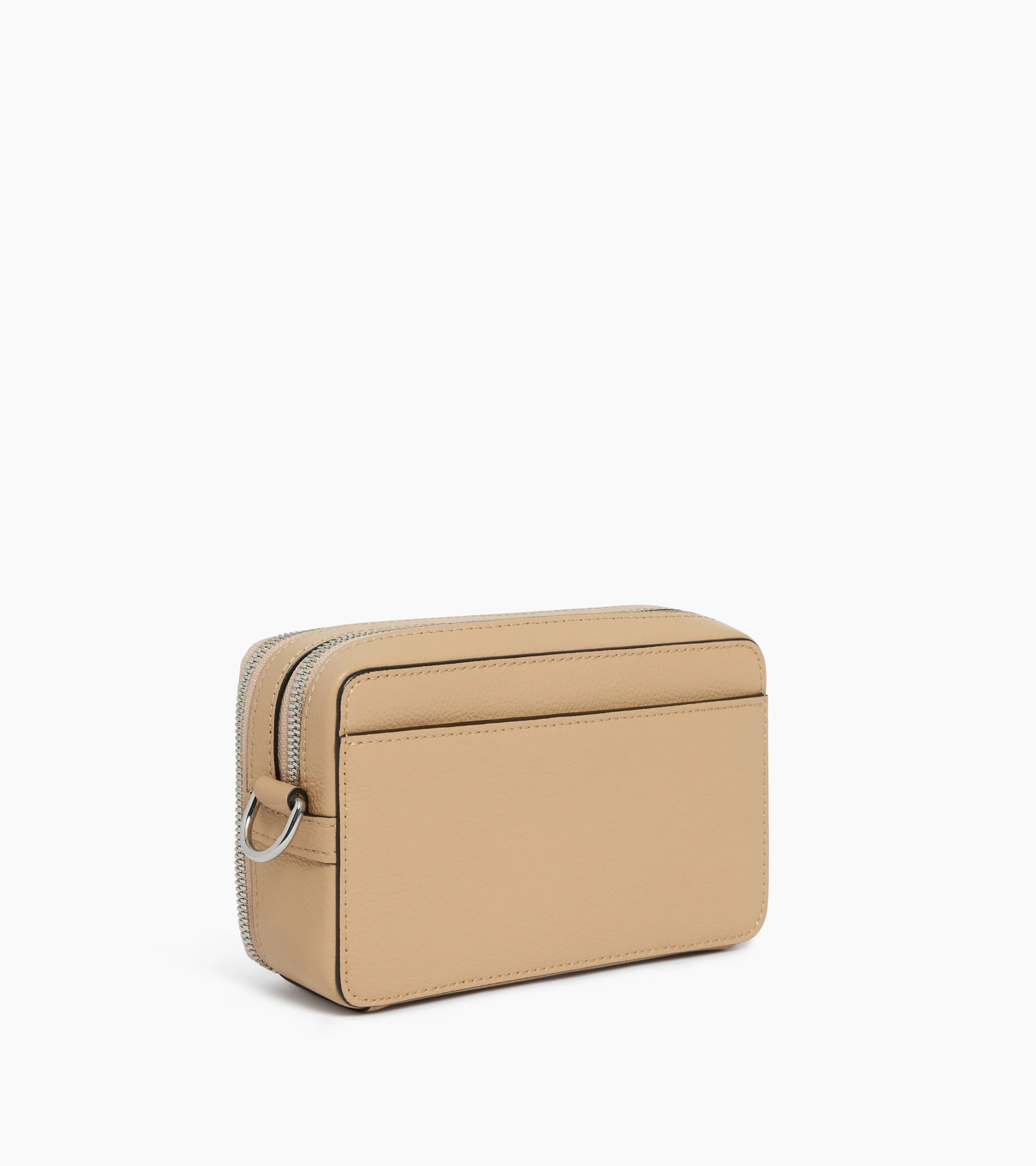 Emile small 2-compartment satchel in grained leather - Image 4