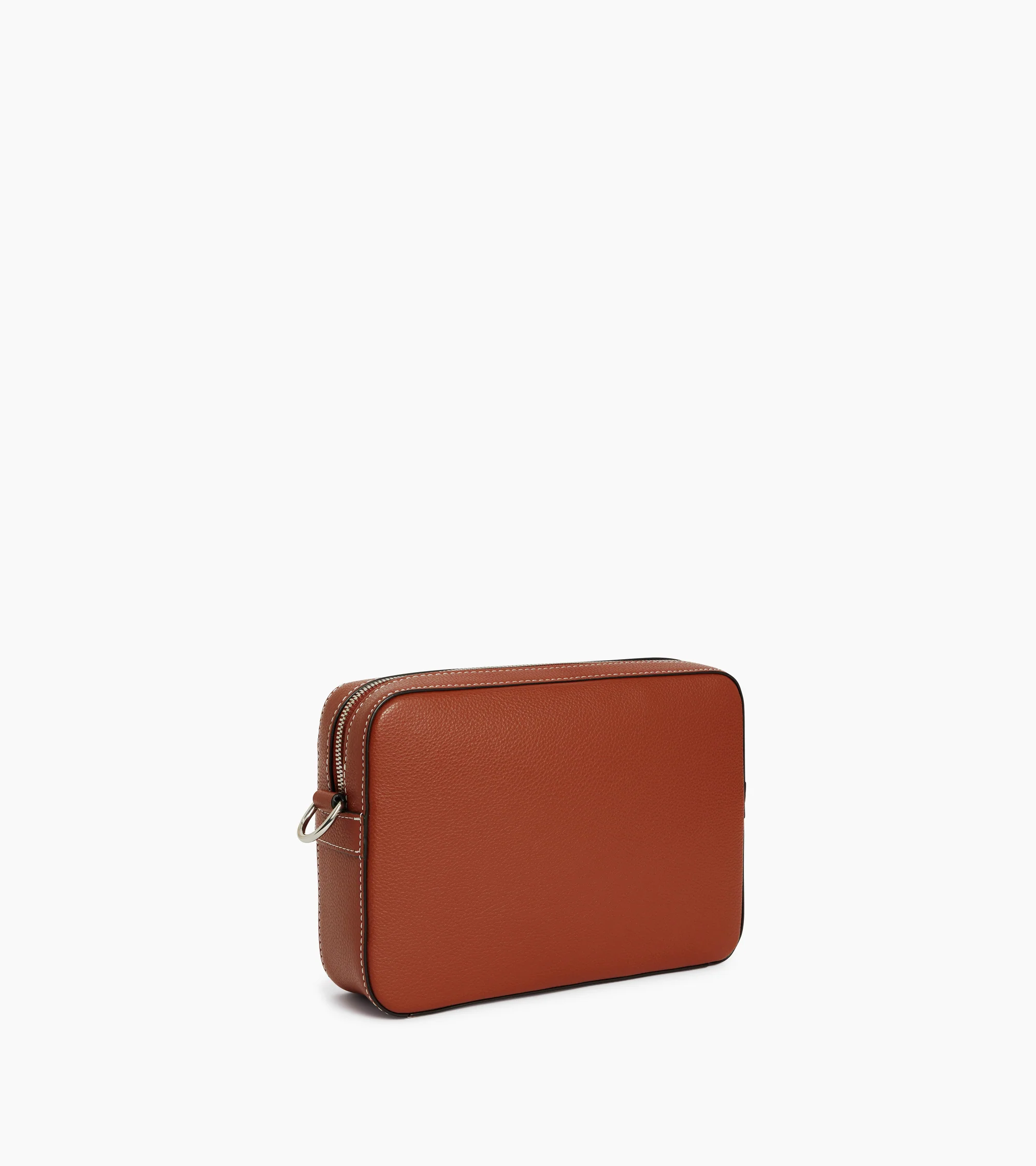Emile camera bag in grained leather - Image 4