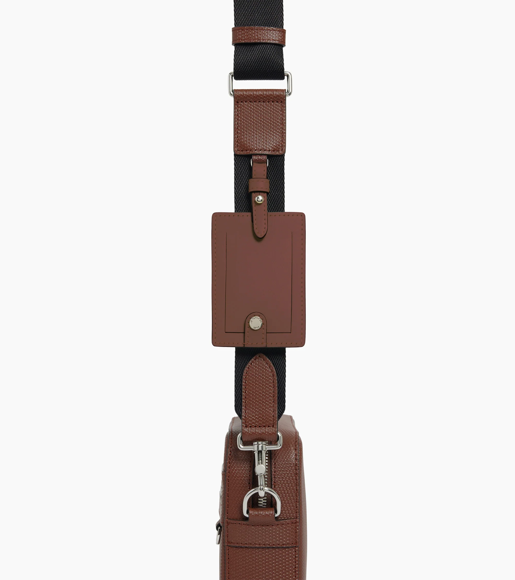 Emile small shoulder bag in T signature leather - Image 2