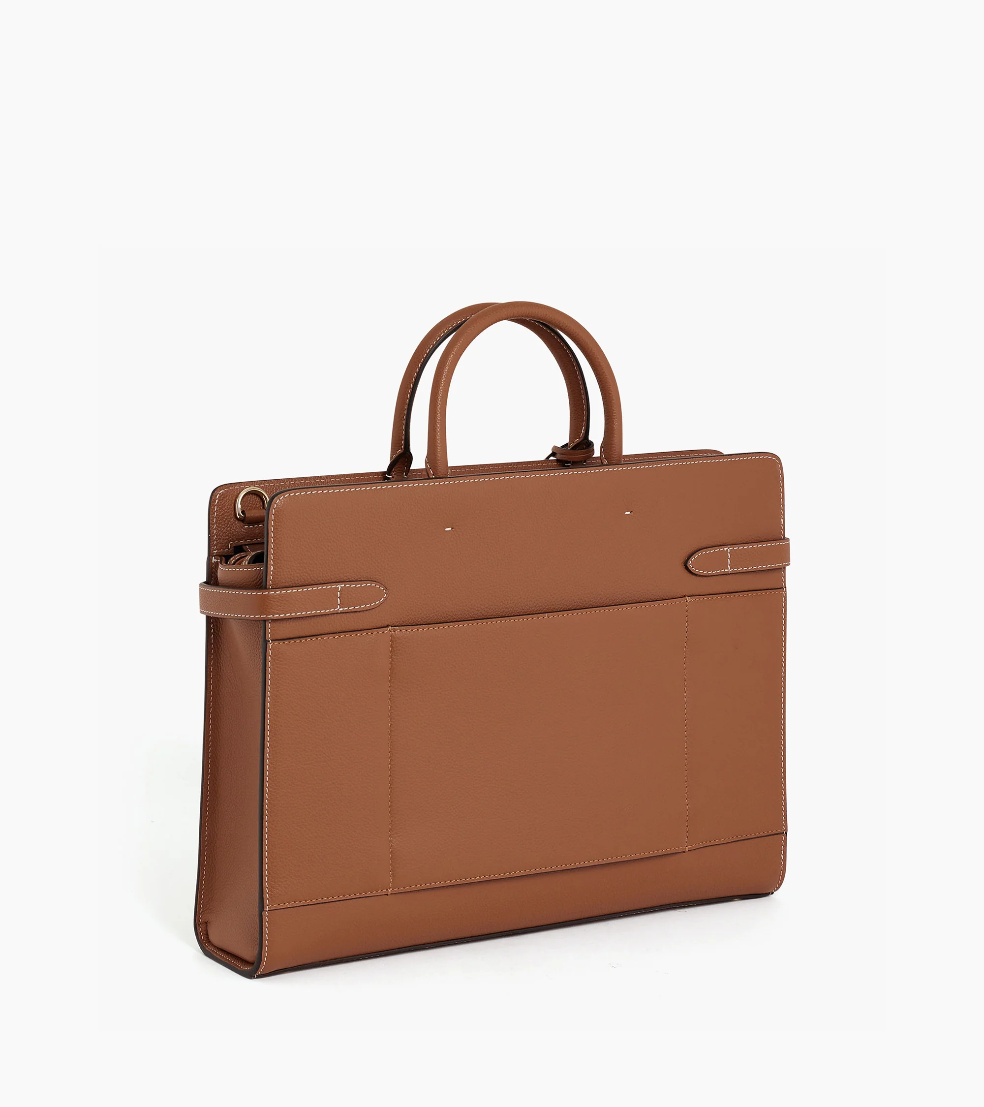 Emilie briefcase in grained leather - Image 4