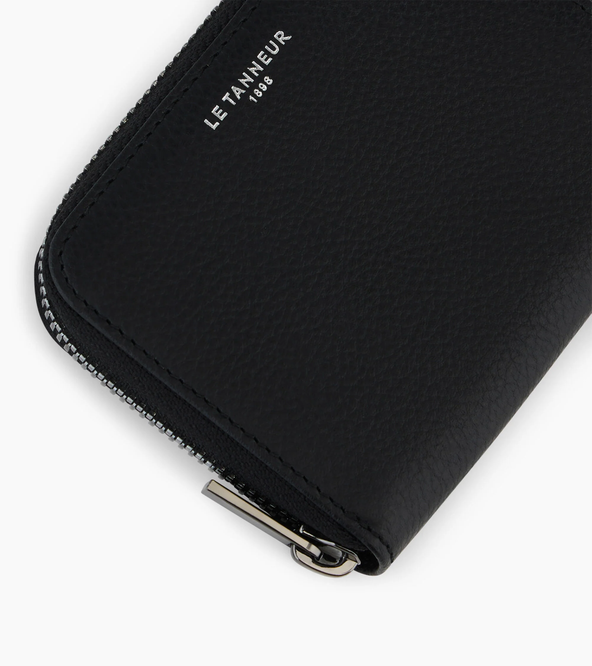 Emilie coin purse in grained leather - Image 3