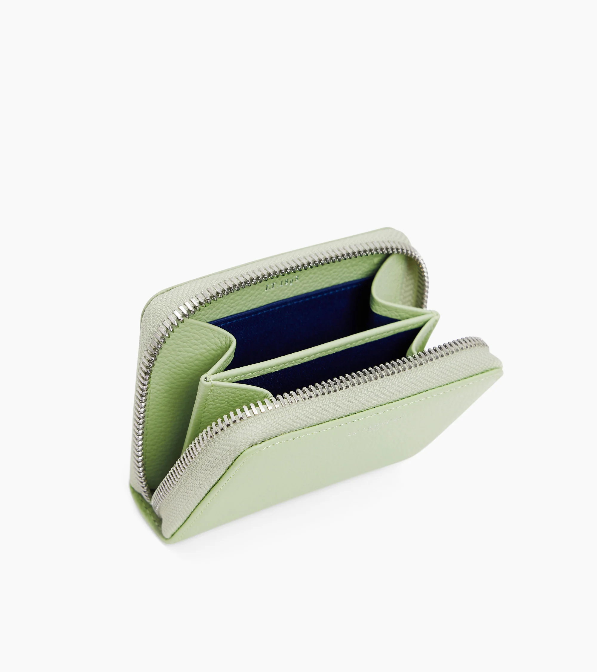 Emilie coin purse in grained leather - Image 3