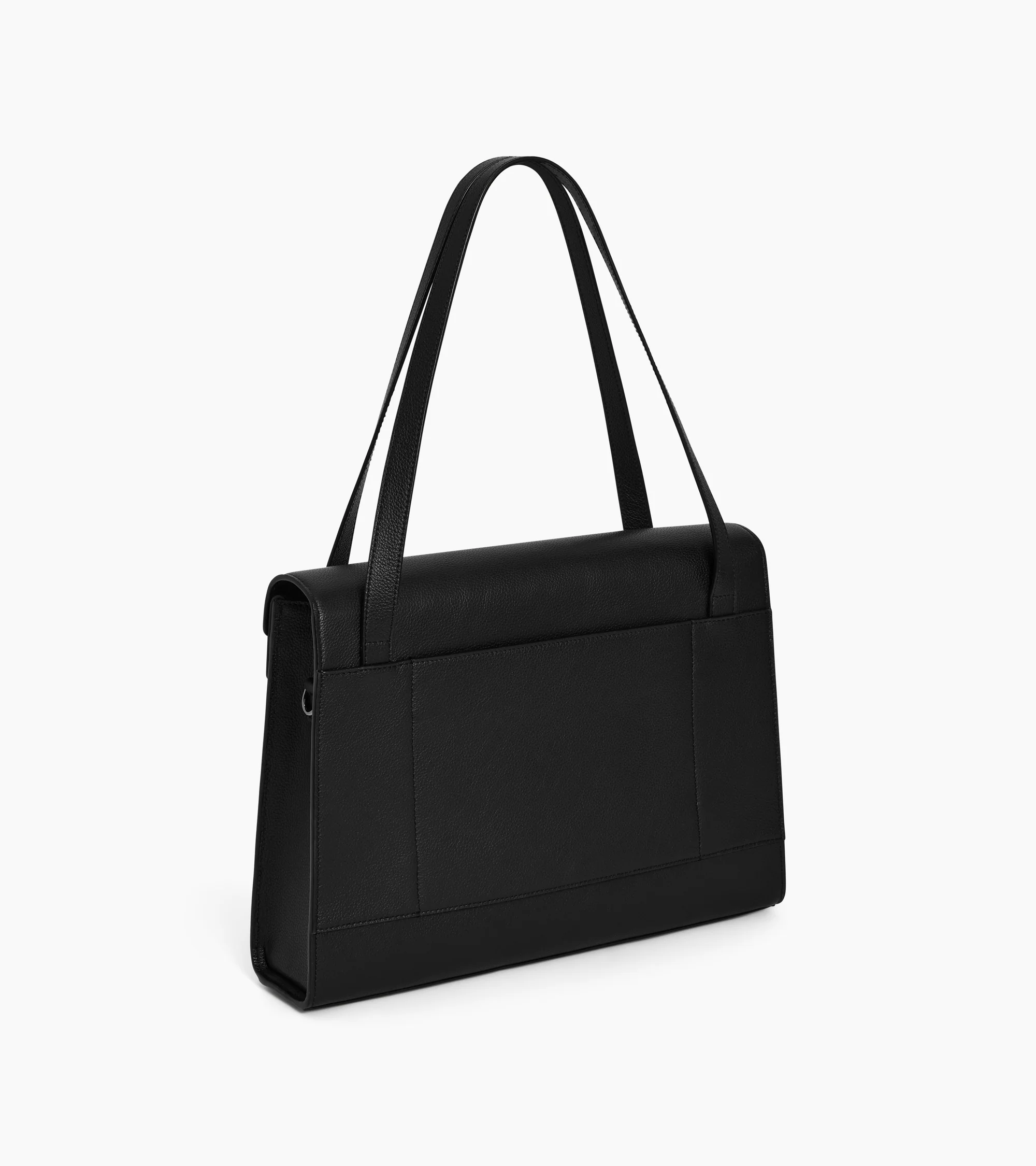 Emilie double flap grained leather document holder - Image 6