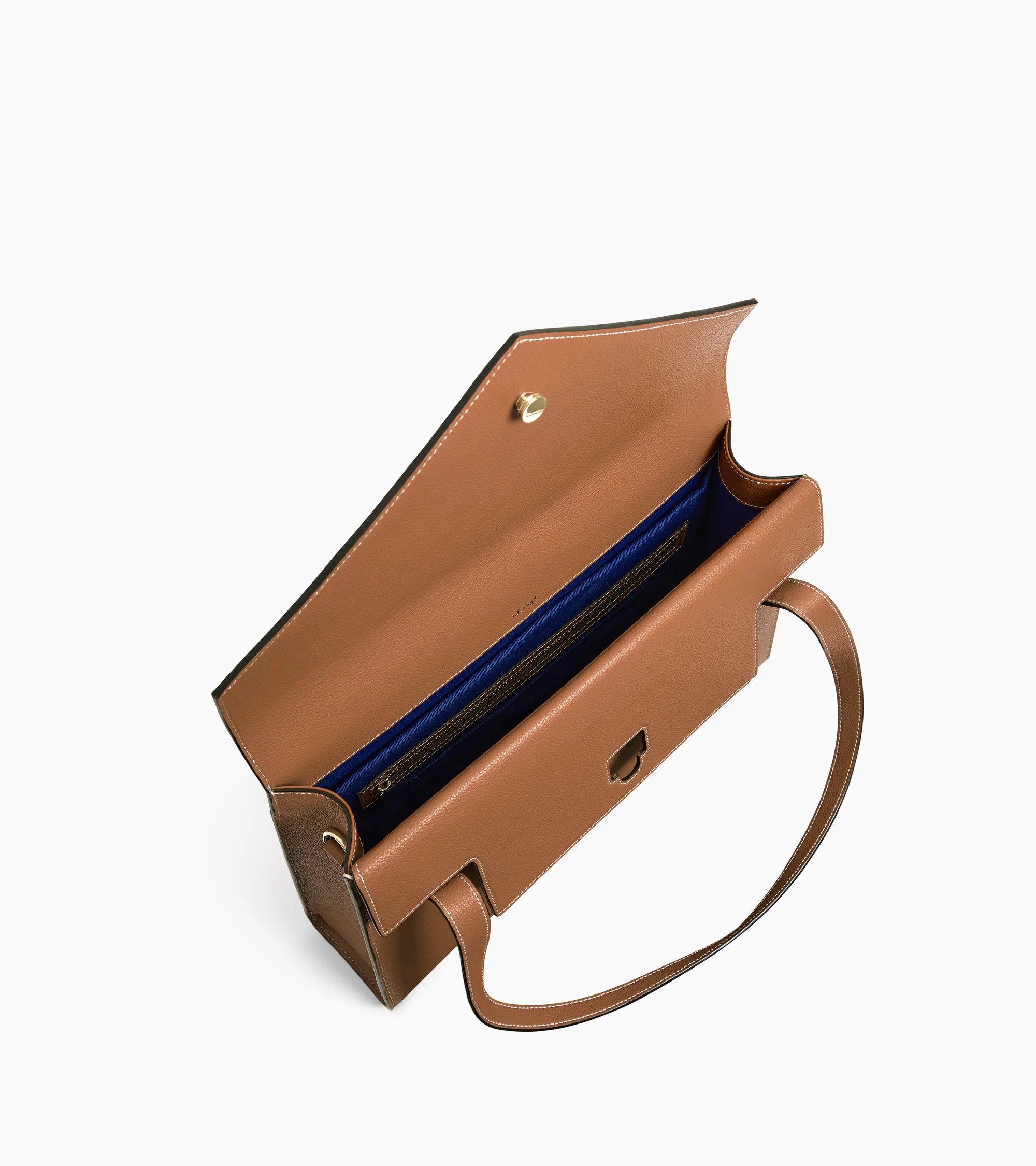 Emilie double flap grained leather document holder - Image 4