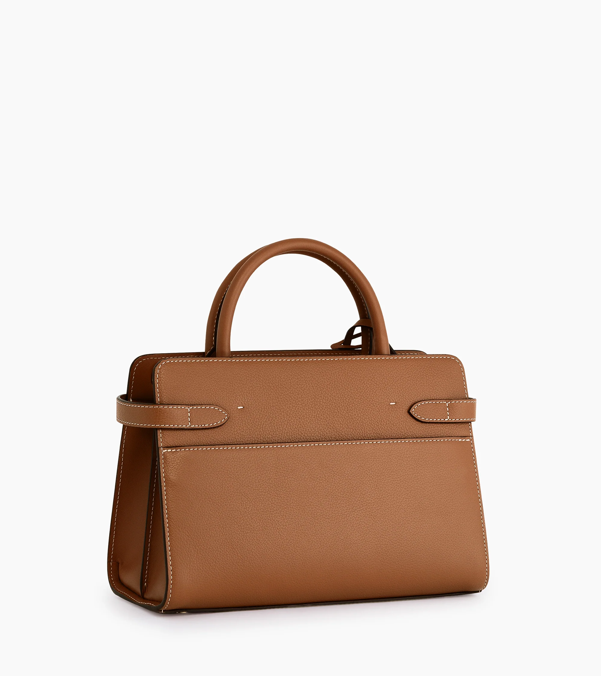 Emilie medium-sized handbag in grained leather - Image 4