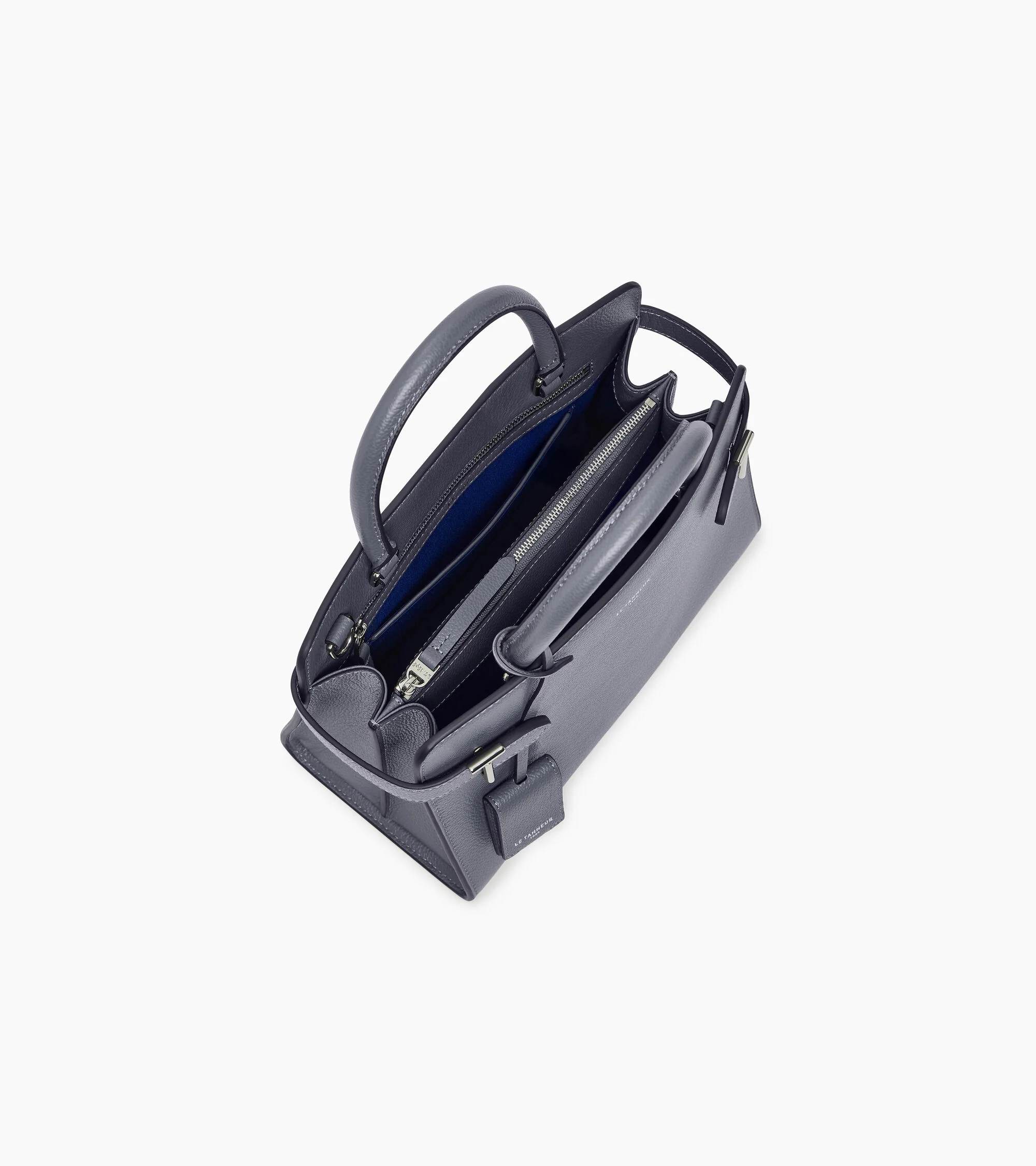 Emilie medium-sized handbag in grained leather - Image 4
