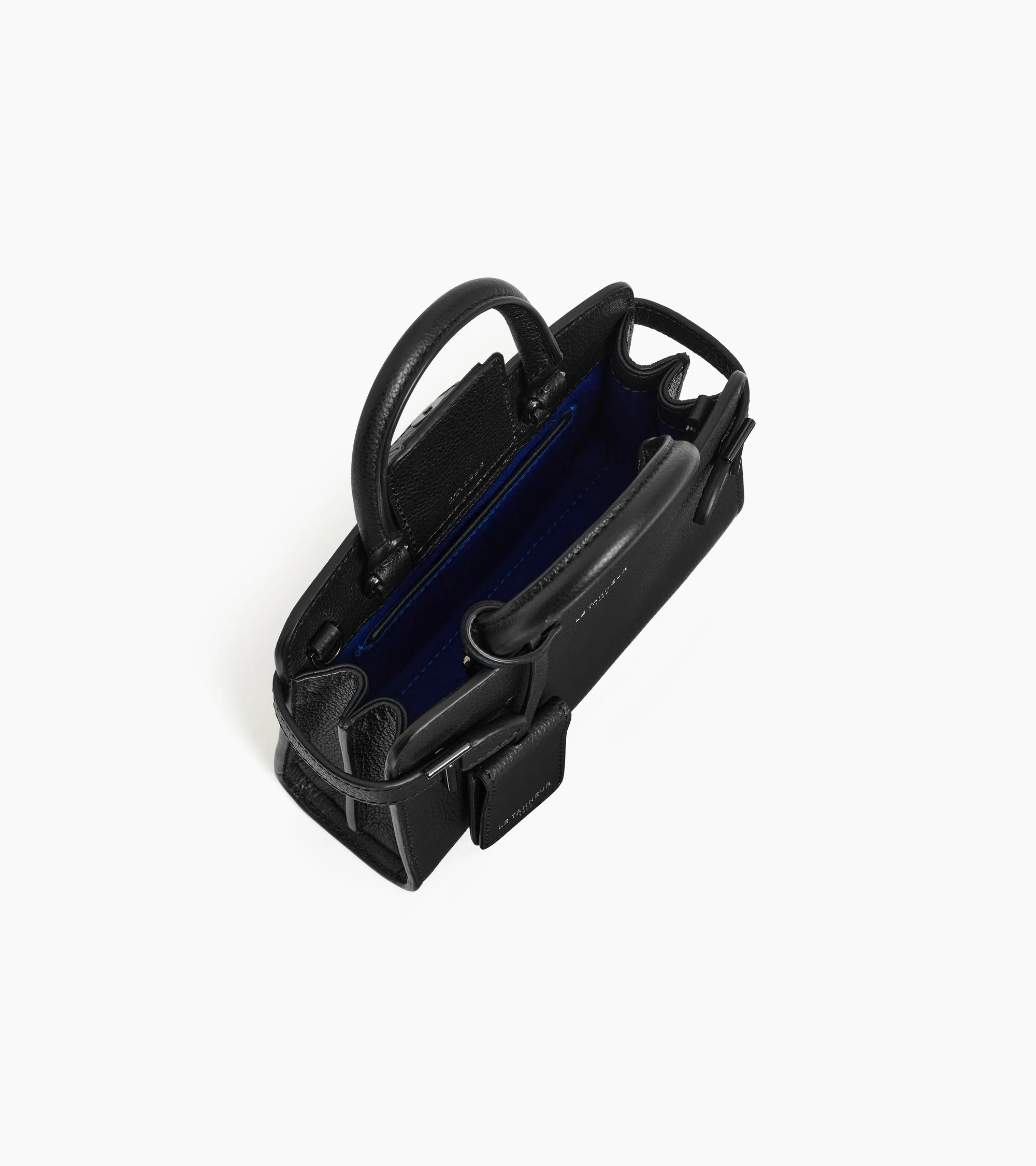 Emilie mini handbag in grained leather - Image 4