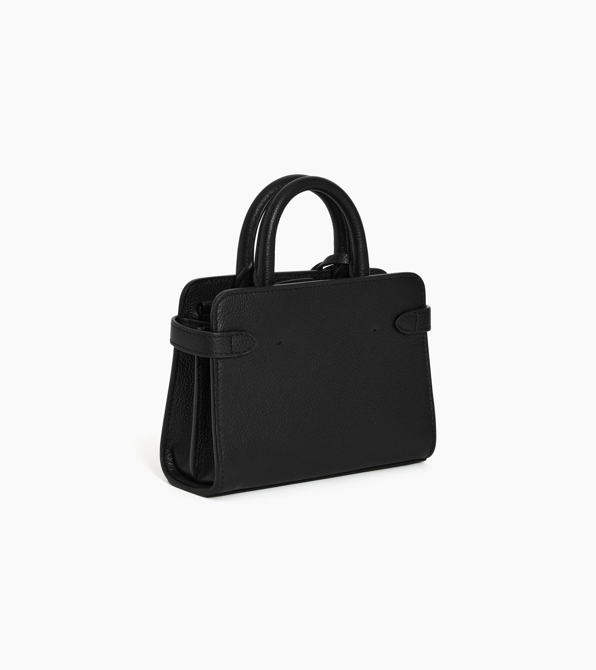 Emilie mini handbag in grained leather - Image 5