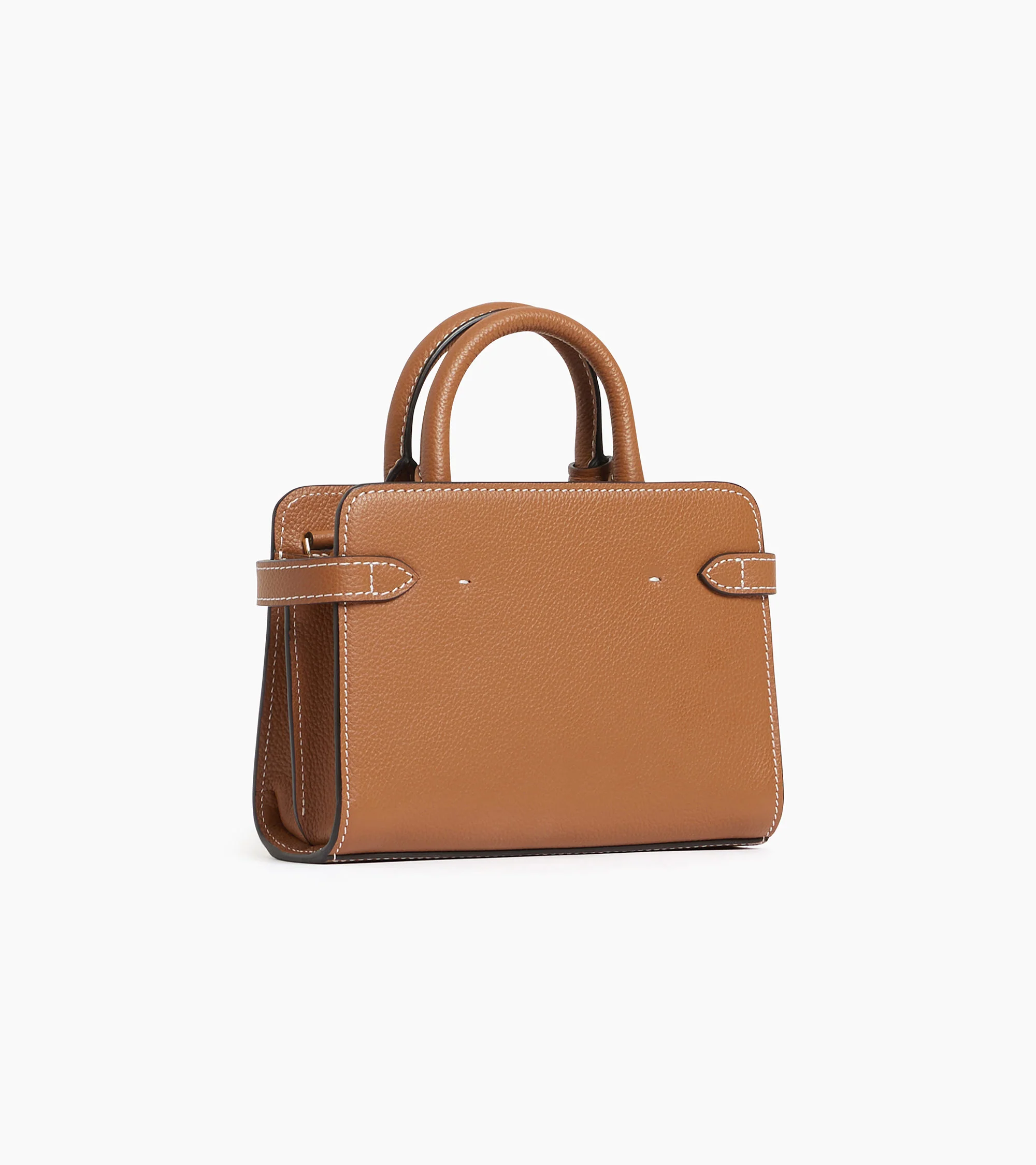 Emilie mini handbag in grained leather - Image 4