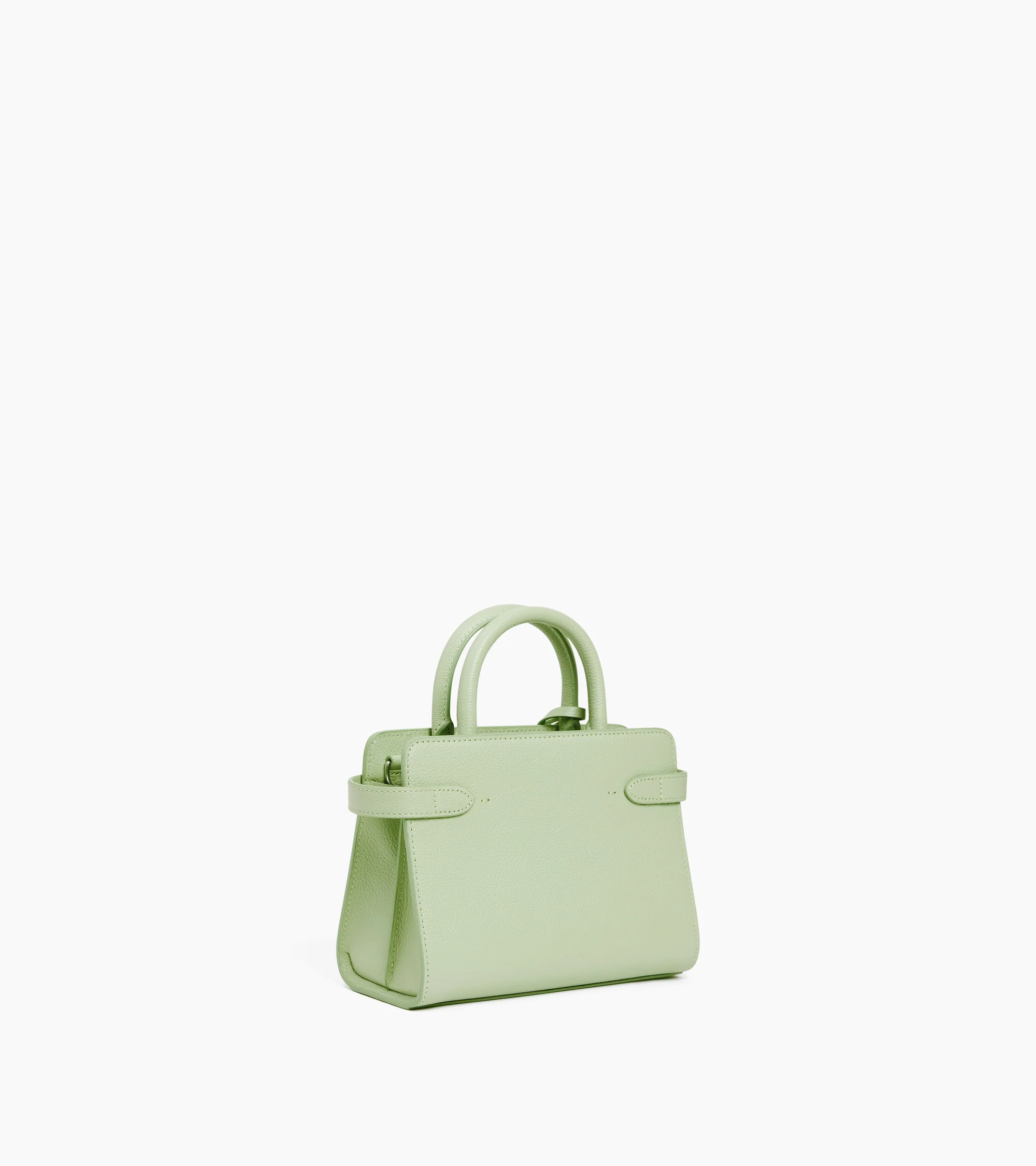 Emilie small handbag in grained leather - Image 4