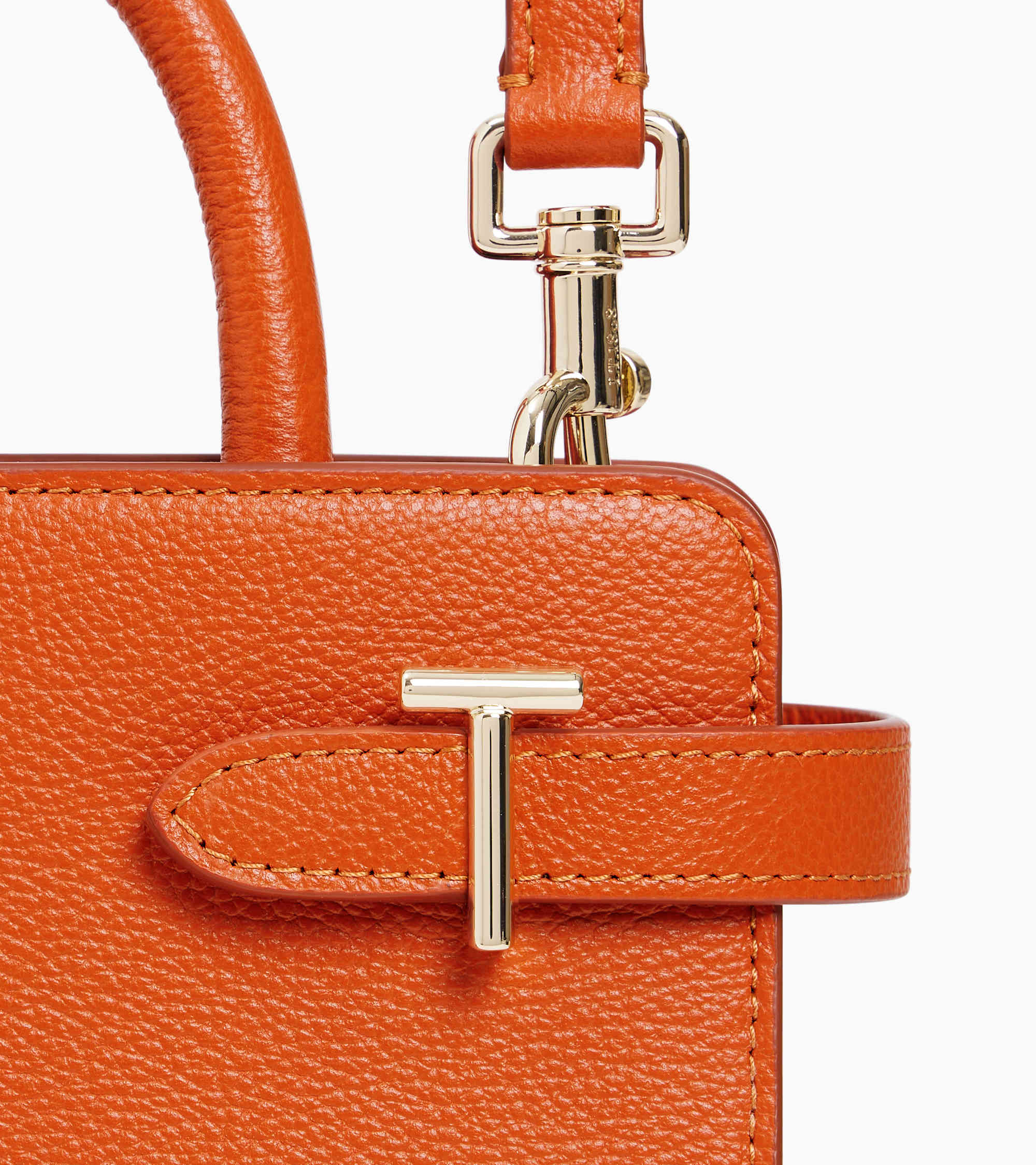 Emilie small handbag in grained leather - Image 2