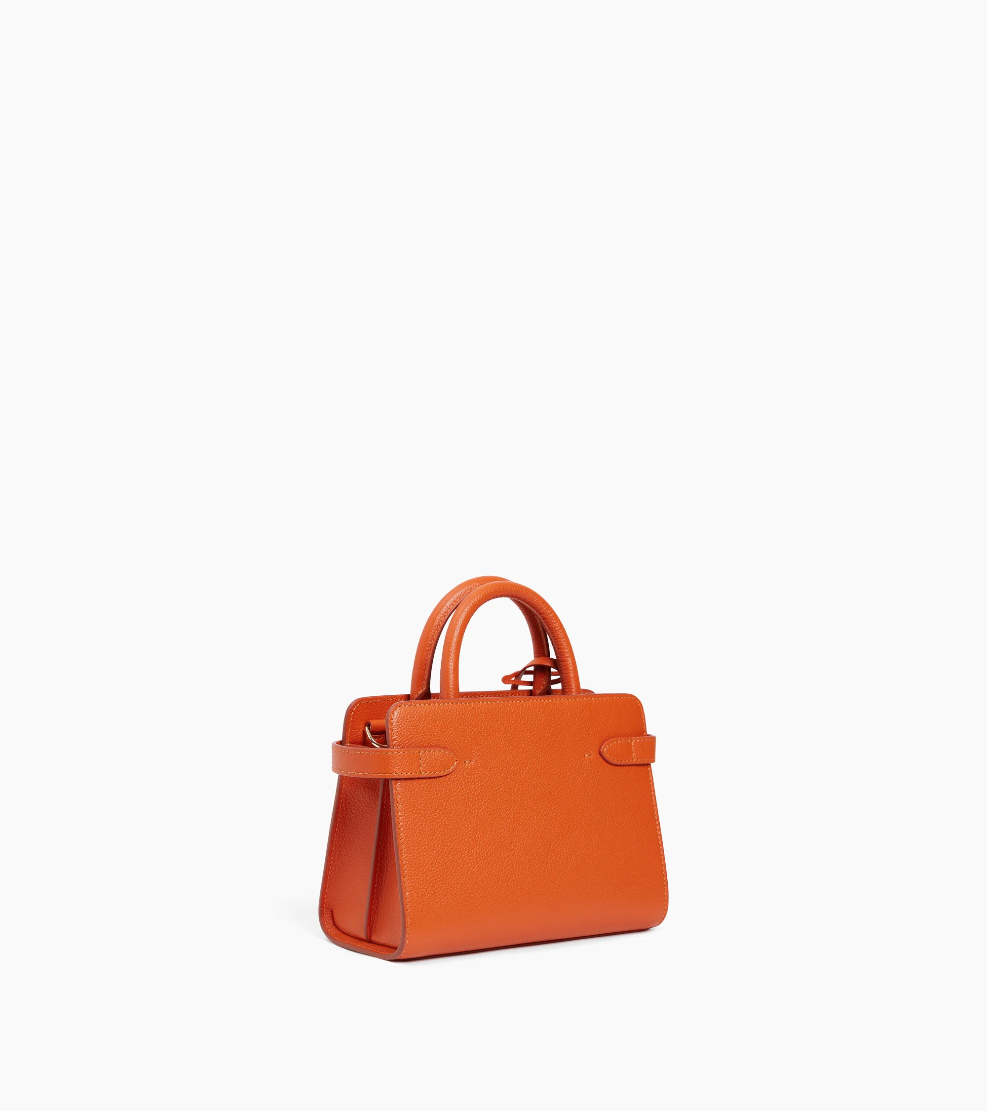 Emilie small handbag in grained leather - Image 4